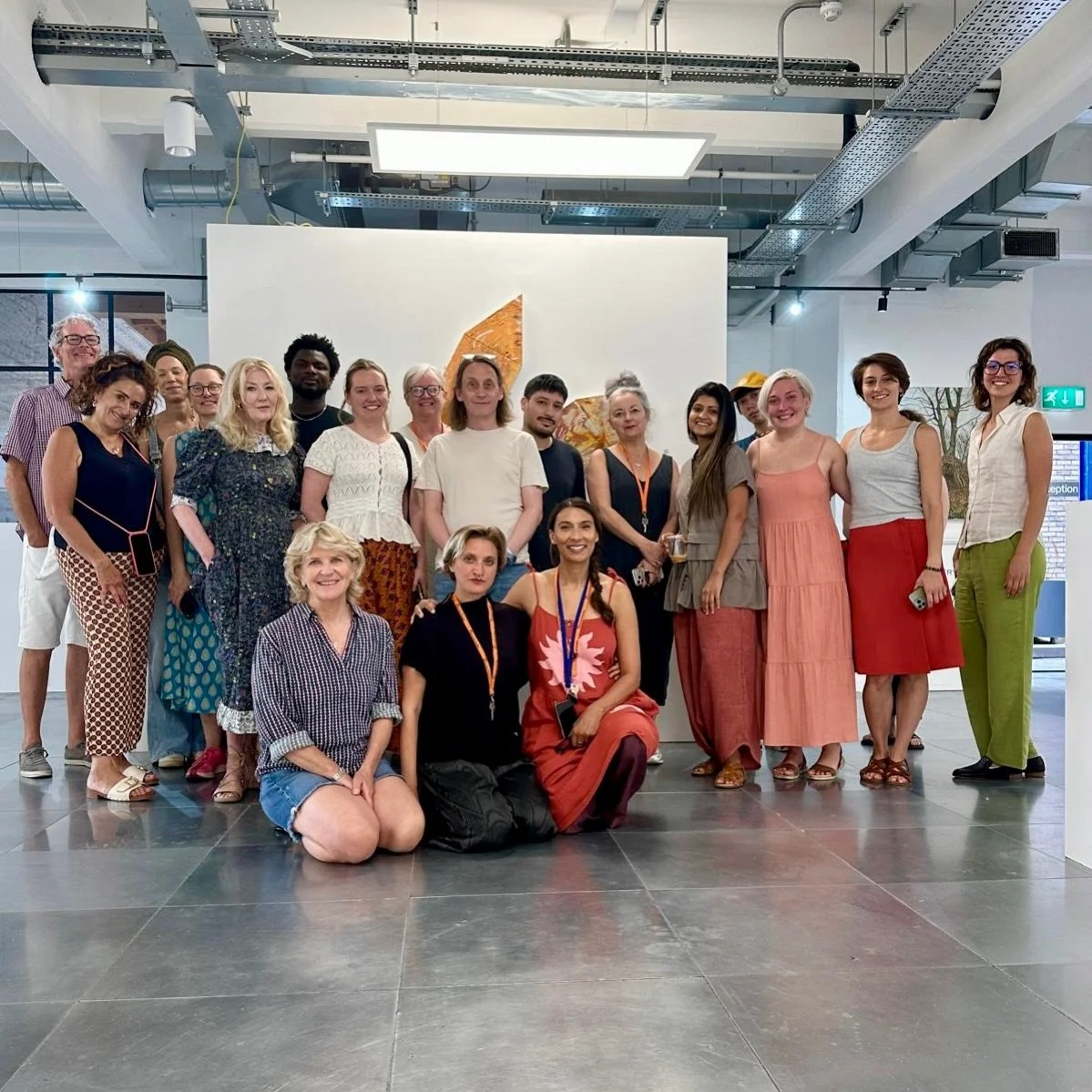 This crew is part of the amazing team behind our latest exhibition &ldquo;Web of Life&rdquo;. Kindred is an artist-led organisation, there to support talent and give exposure to artists in our beautiful 3,000 sq ft gallery. Change start here!
So prou