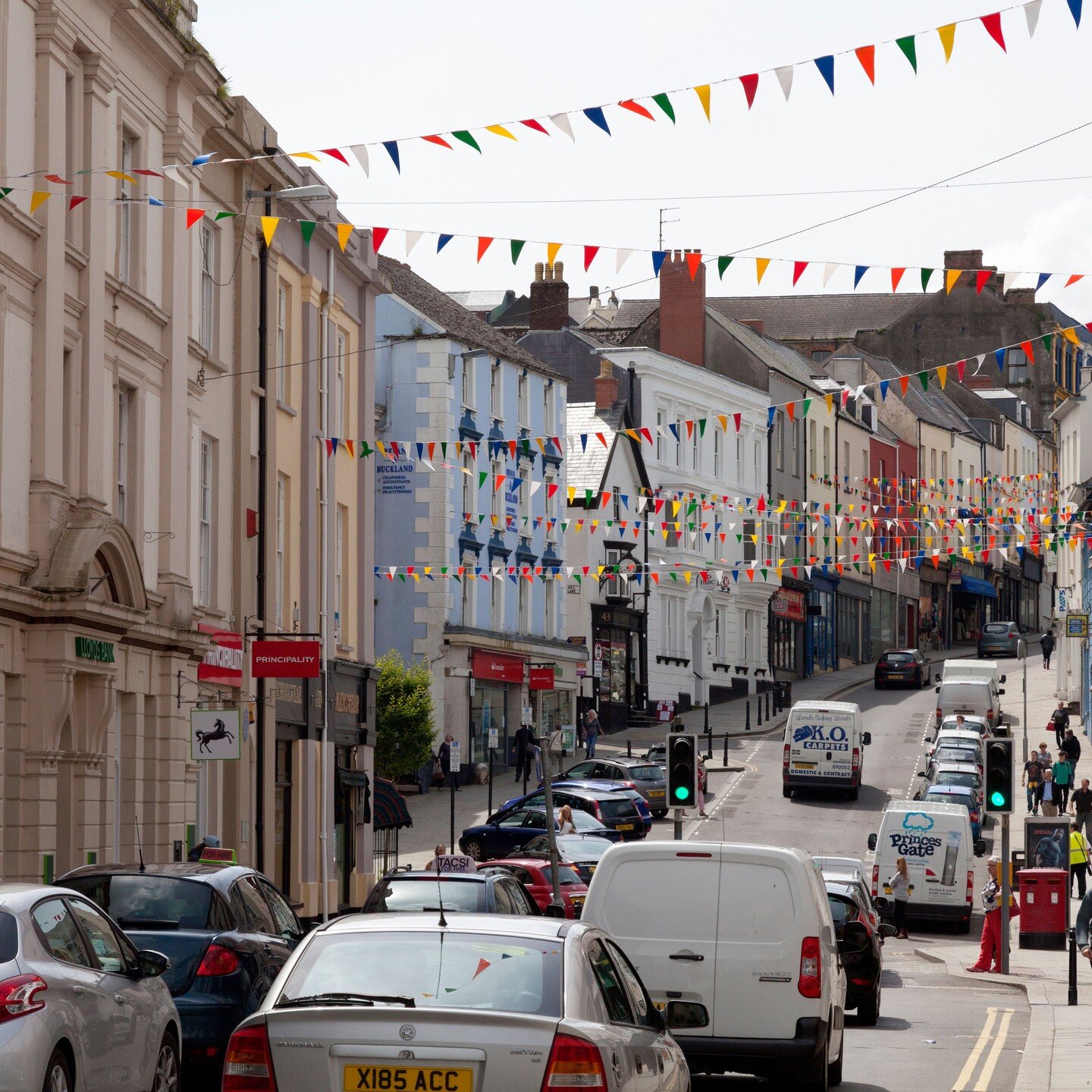 We haven't posted in a while, but we've been working tirelessly behind the scenes to set up Haverfordwest Heritage. We are delighted to announce that we've been awarded three years of support from the Architectural Heritage Fund (AHF) and The Nationa