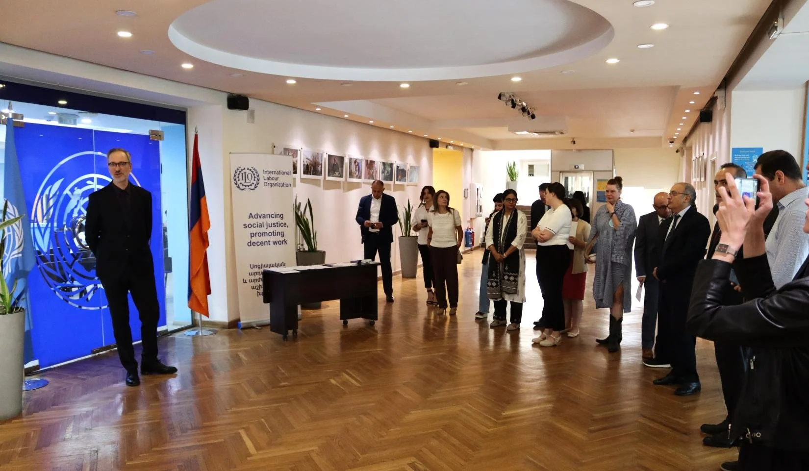 Photo-reportage exhibition at UN Armenia Office