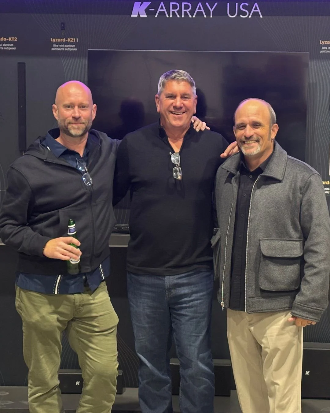 Two days, two incredible rep partners, and a whole lot of learning (plus pizza + beer 🍕🍺).

Huge thanks to @peak_avl and @aldridgemarketing for joining us at K-array USA HQ! From deep-dive sessions to live demos and late-day laughs, we loved sharin
