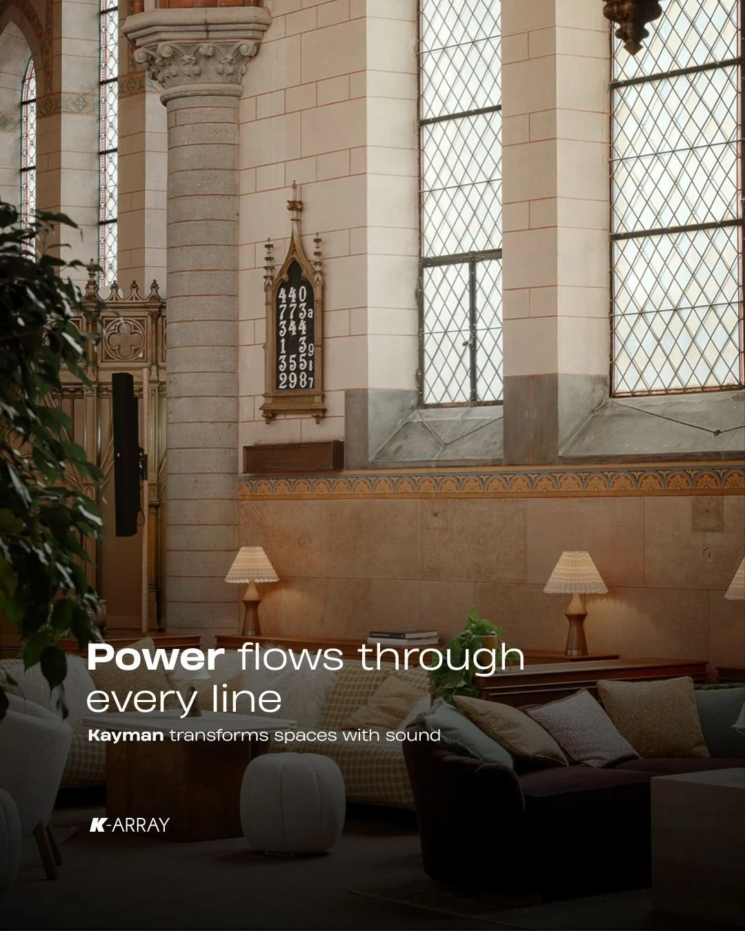 The Kayman: Bold Sound. Iconic Design.

🔉 When you need power, precision, and style all in one, the K-array Kayman delivers. This stainless-steel line array was built to take on some of the toughest spaces without ever compromising on design. Whethe