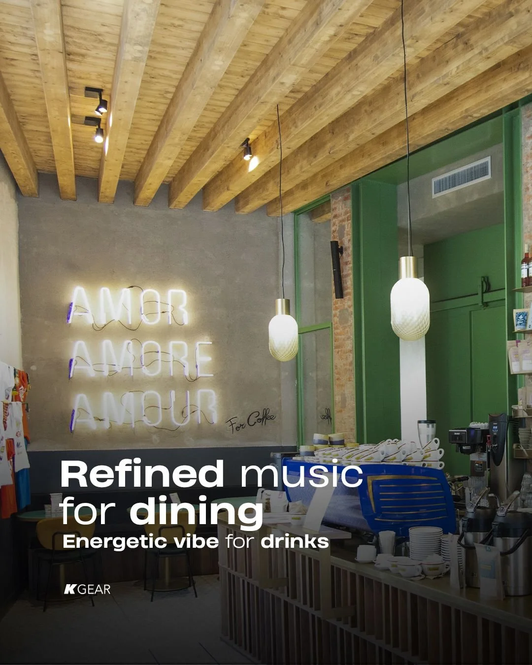 🔈Creating the perfect ambiance is no longer reserved for high-end or Michelin-starred restaurants and lounges.

🌎 From Nice to Montecarlo, New York, Quebec, the Philippines, and beyond, KGEAR's versatile background music systems integrate seamlessl