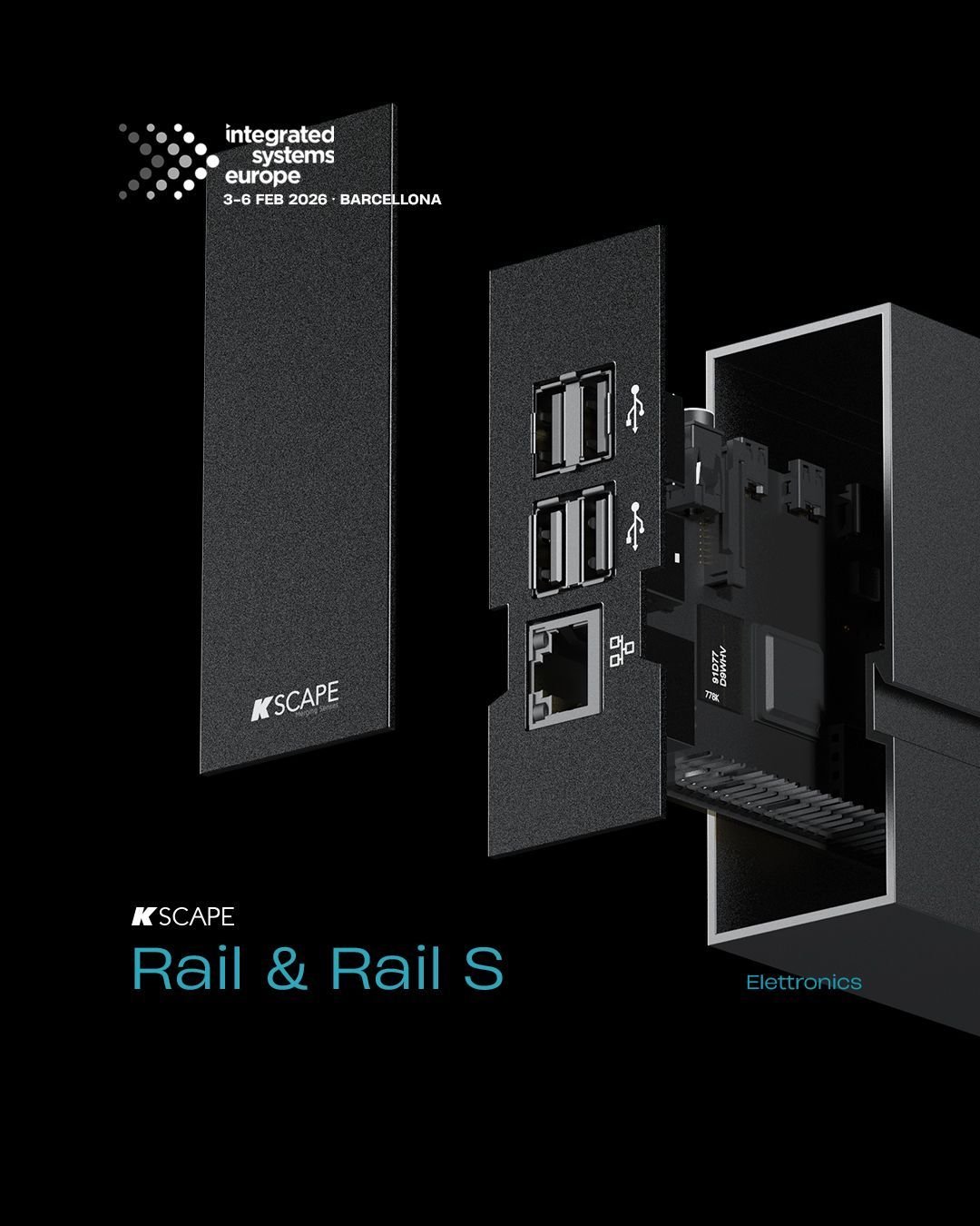 Complex audio and lighting setups don&rsquo;t have to be complicated...

🚀 Introducing KSCAPE CORE, launching at #ISE2026.

💡 Designed to simplify installations, Integrators can manage up to 4 lighting channels and 2 audio channels from a single, i