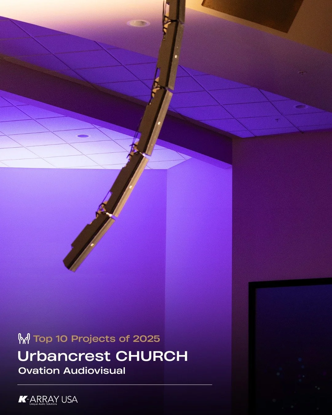 🏆 2025 TOP PROJECT!

With a Sunday church service that serves over 700 people, Urbancrest Church in Lebanon, Ohio, needed the perfect system that could support live bands and spoken word presentations. 

The challenge presented itself in the fact th