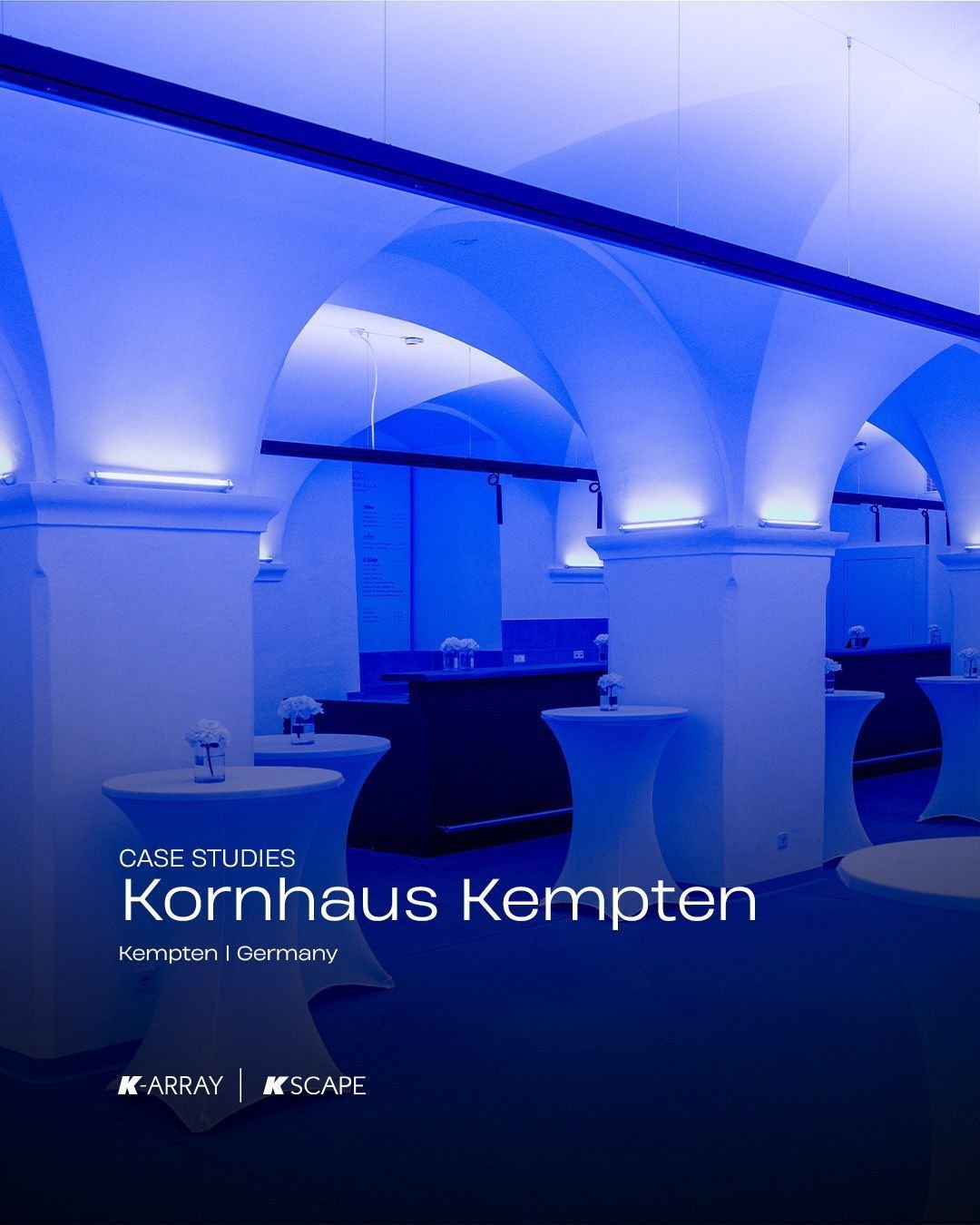 ⁉️ How do you bring state-of-the-art sound and lighting into a 300-year-old landmark, without disrupting its character? That was the challenge facing the renovation of the Kornhaus in Kempten, one of Germany&rsquo;s oldest towns.

💡 The answer: KSCA