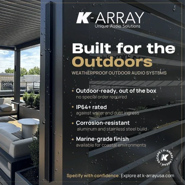 K-array Audio Built for the Outdoors