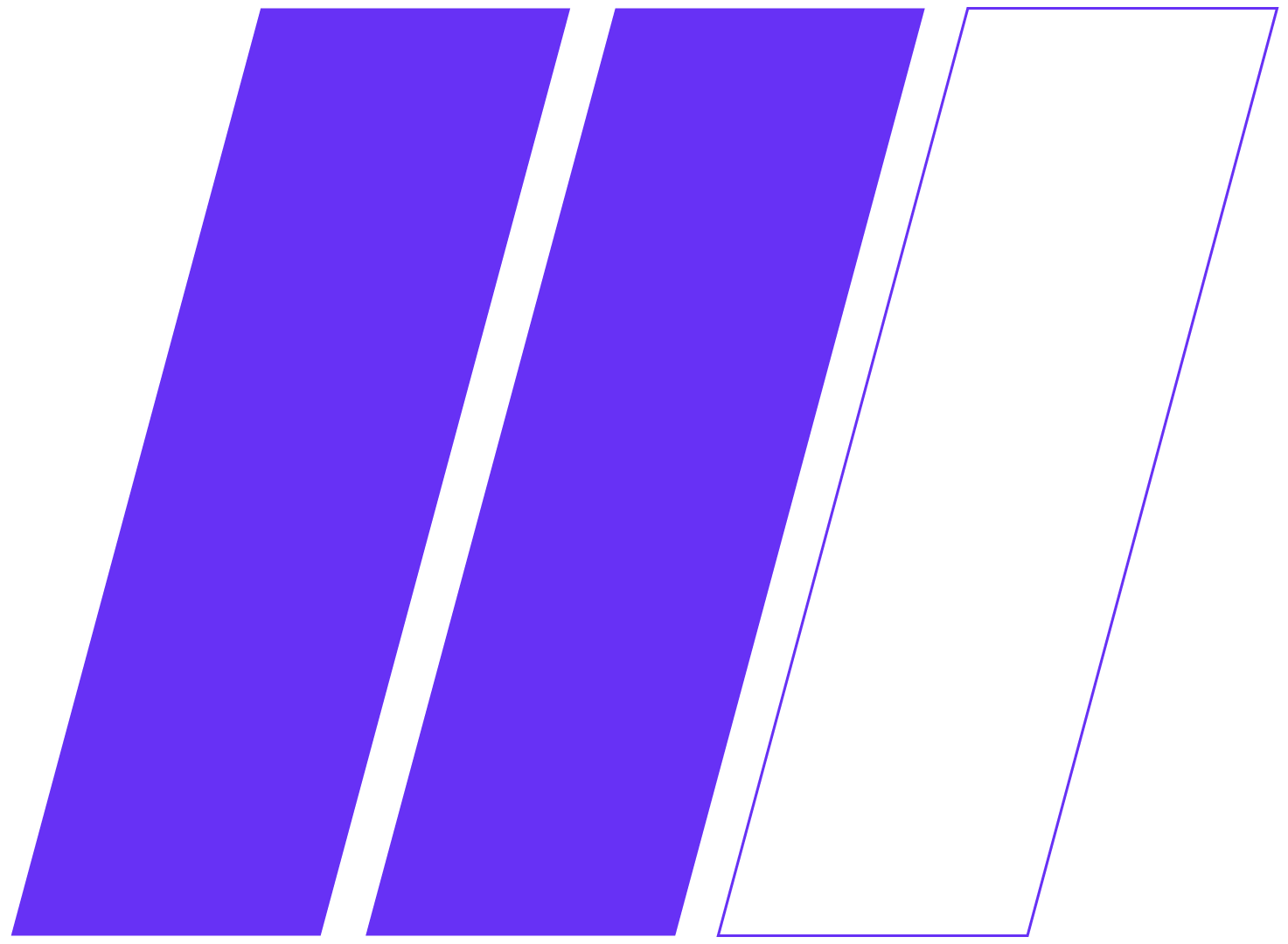 Abstract digital artwork featuring diagonal purple and black stripes with thin purple outlines.