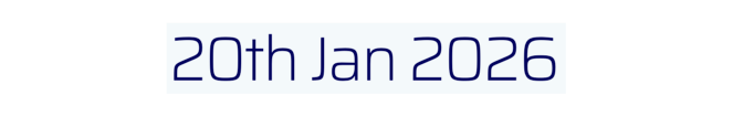Text displaying the date '20th Jan 2026'