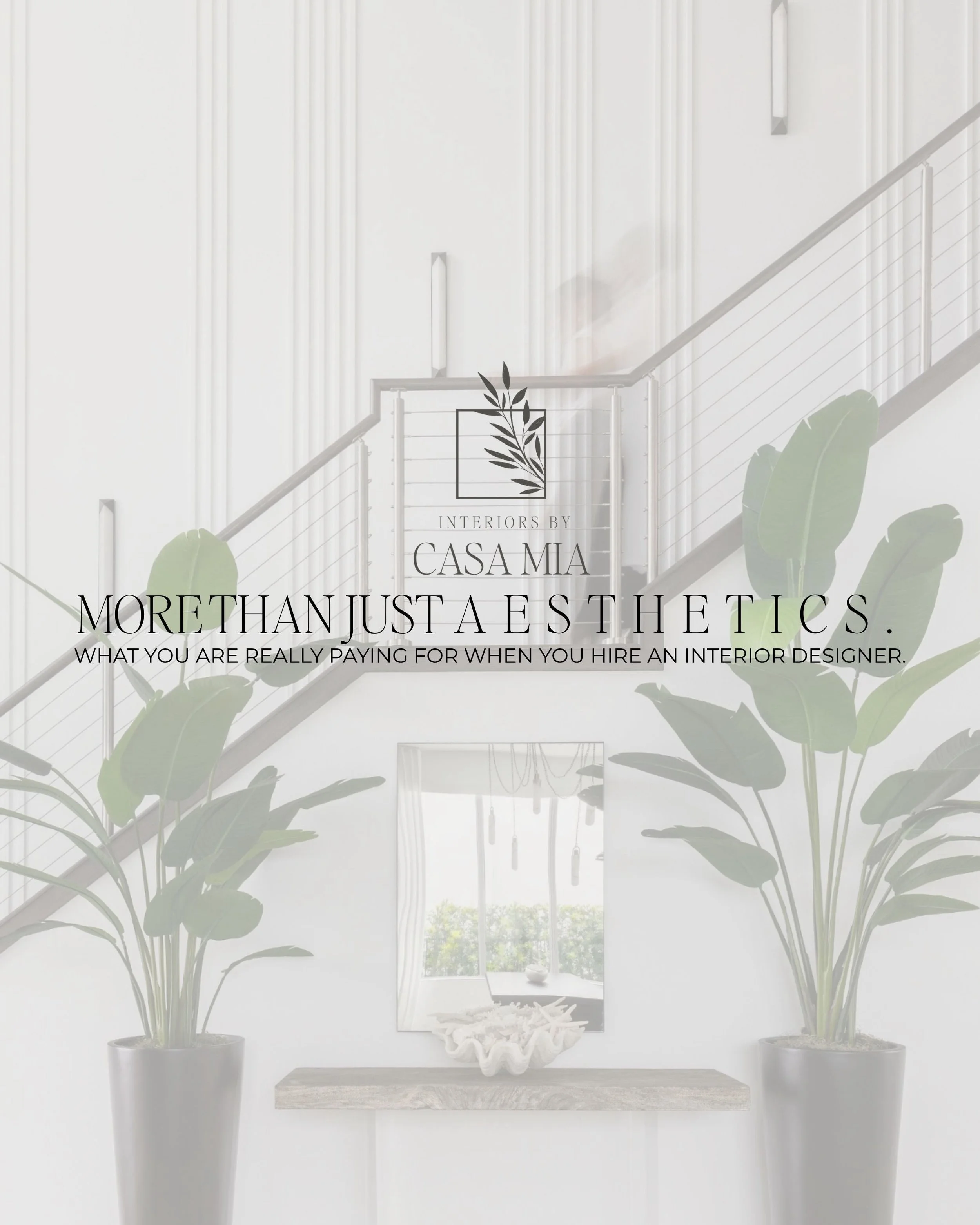 What are you really paying for when you hire an interior designer? 
#InteriorDesigner #SouthFlorida #NewConstruction #Renovations #JupiterFL