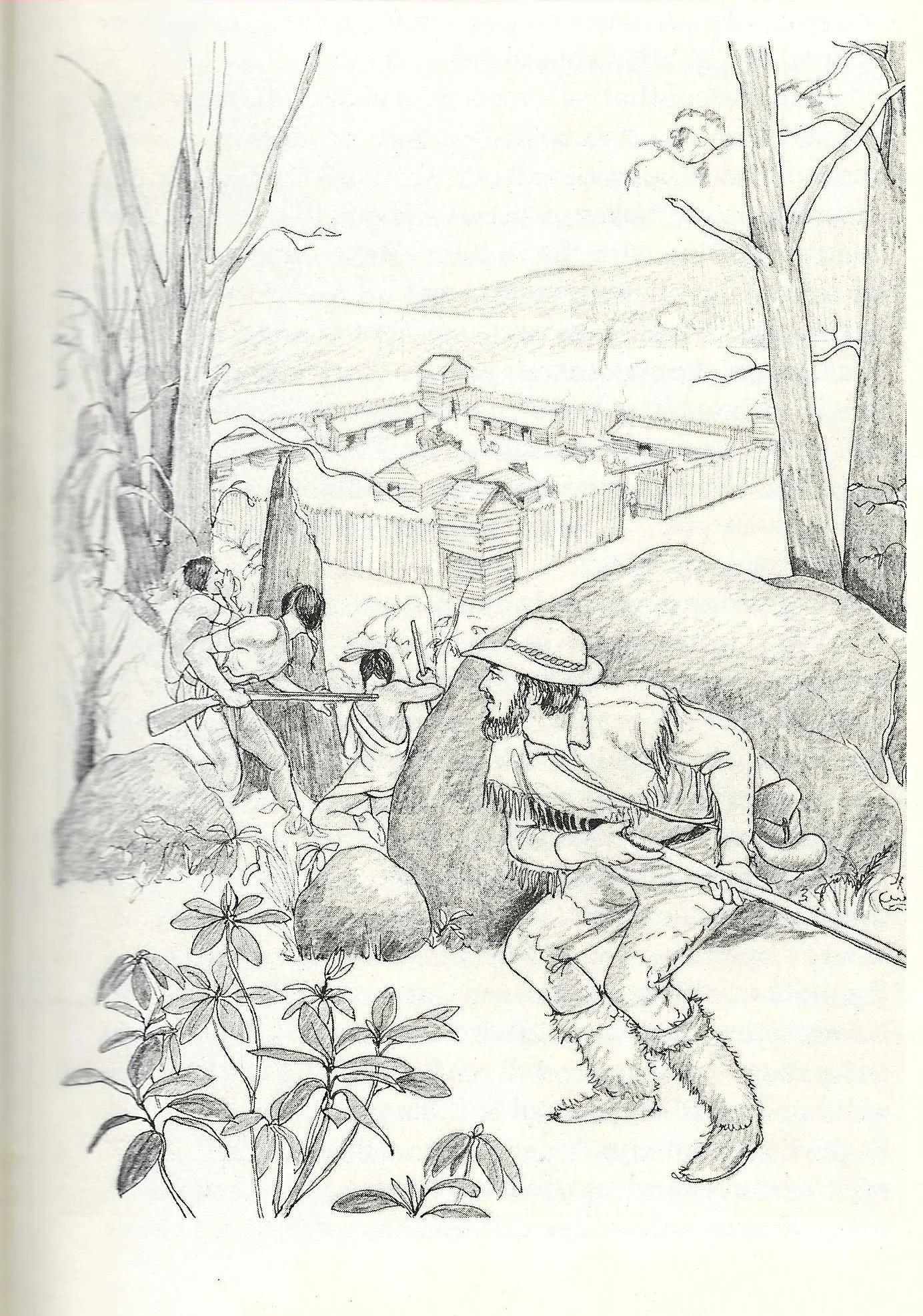 Daniel Davisson defends fort artwork by Beth crowder clarksburg west virginia.jpeg