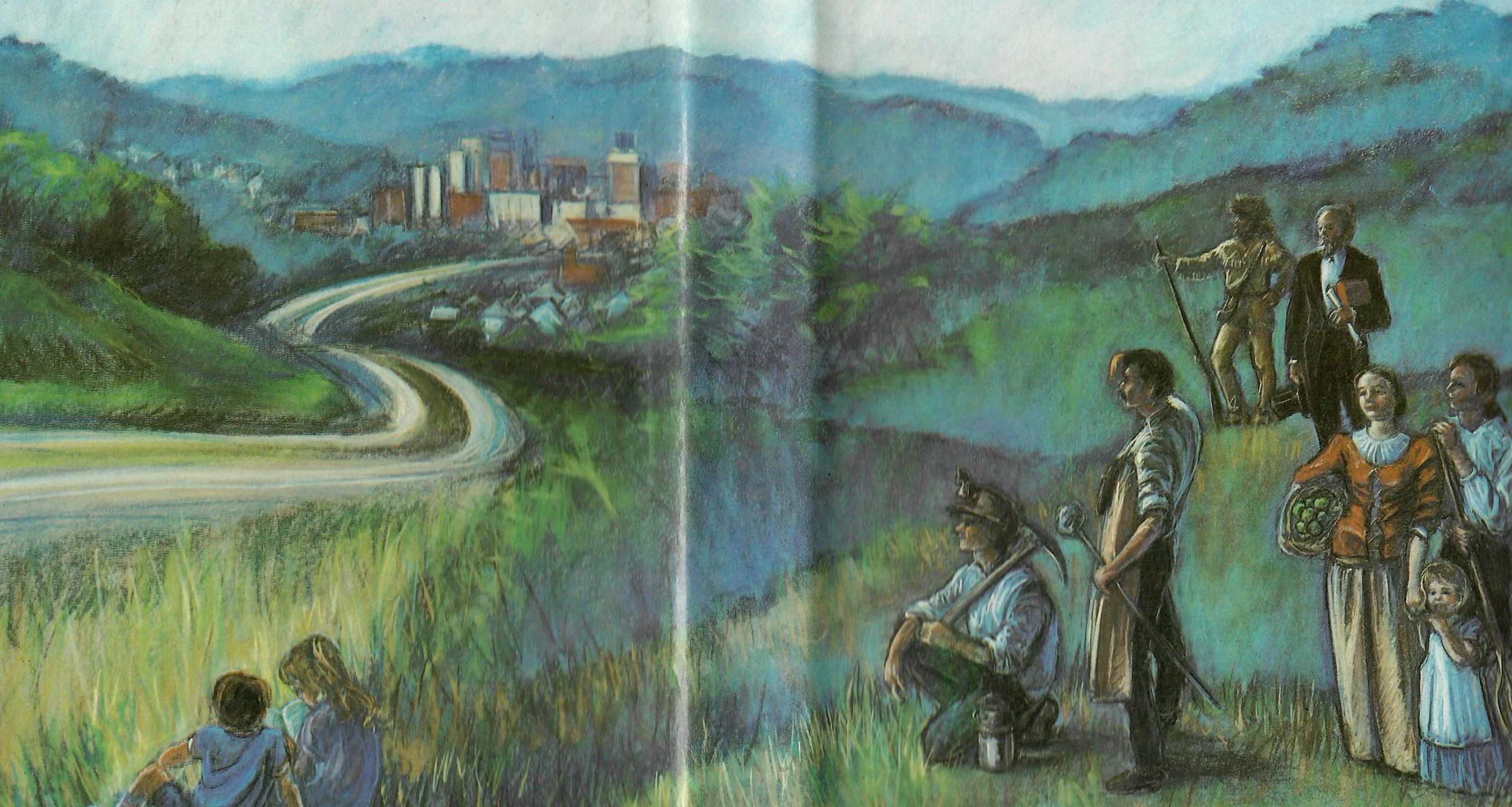 daniel davisson looks out over Clarksburg beth crowder artist.jpeg