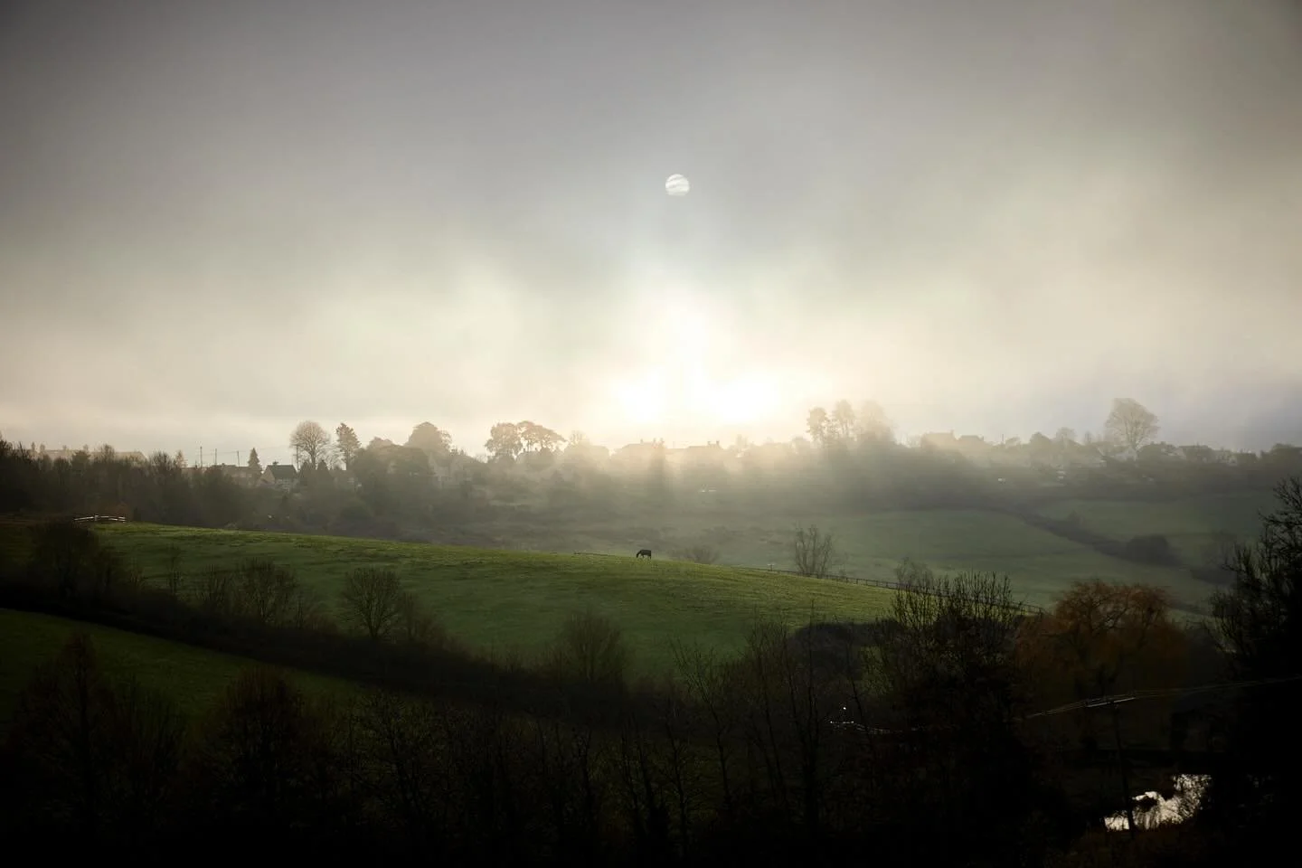 Beautiful morning here in the valley. 
.
#cotswolds #home #gloucestershire #brittwilloughby