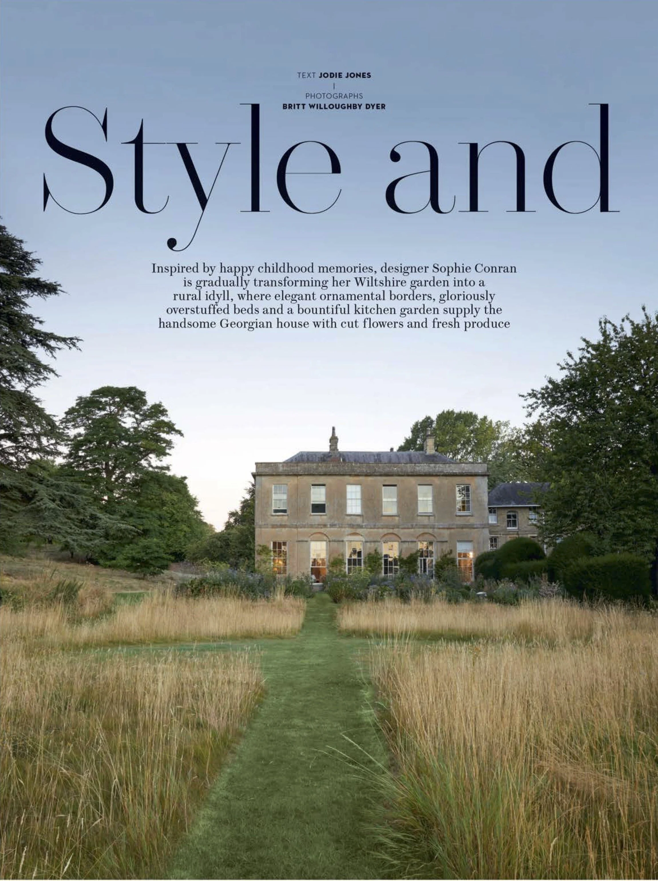 House & Garden | August 2023
www.houseandgarden.co.uk