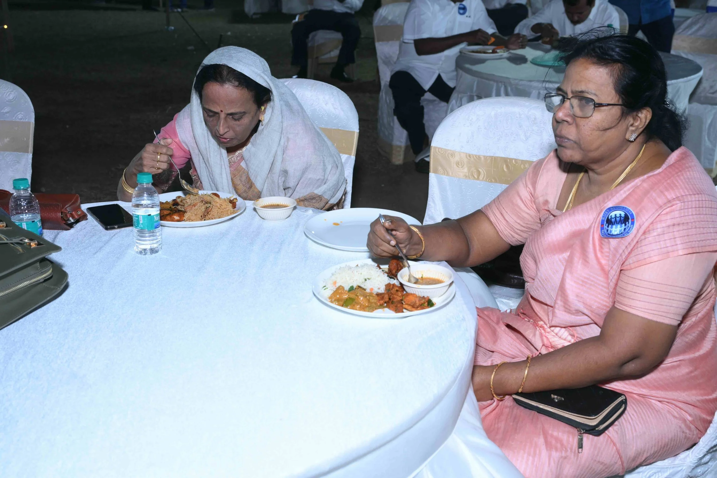 Warm food for a cold night.