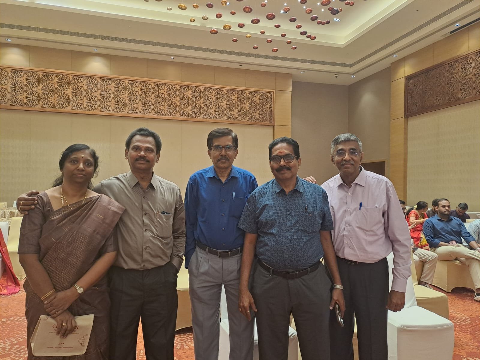 At Shajahan's son Tariq's wedding on Dec/21/2025.