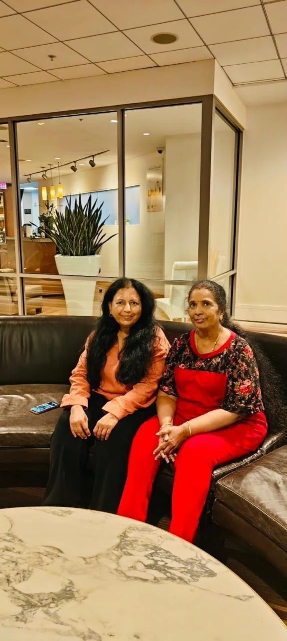 Sadhana and Caroline in Atlanta, GA on Oct/16/2026.