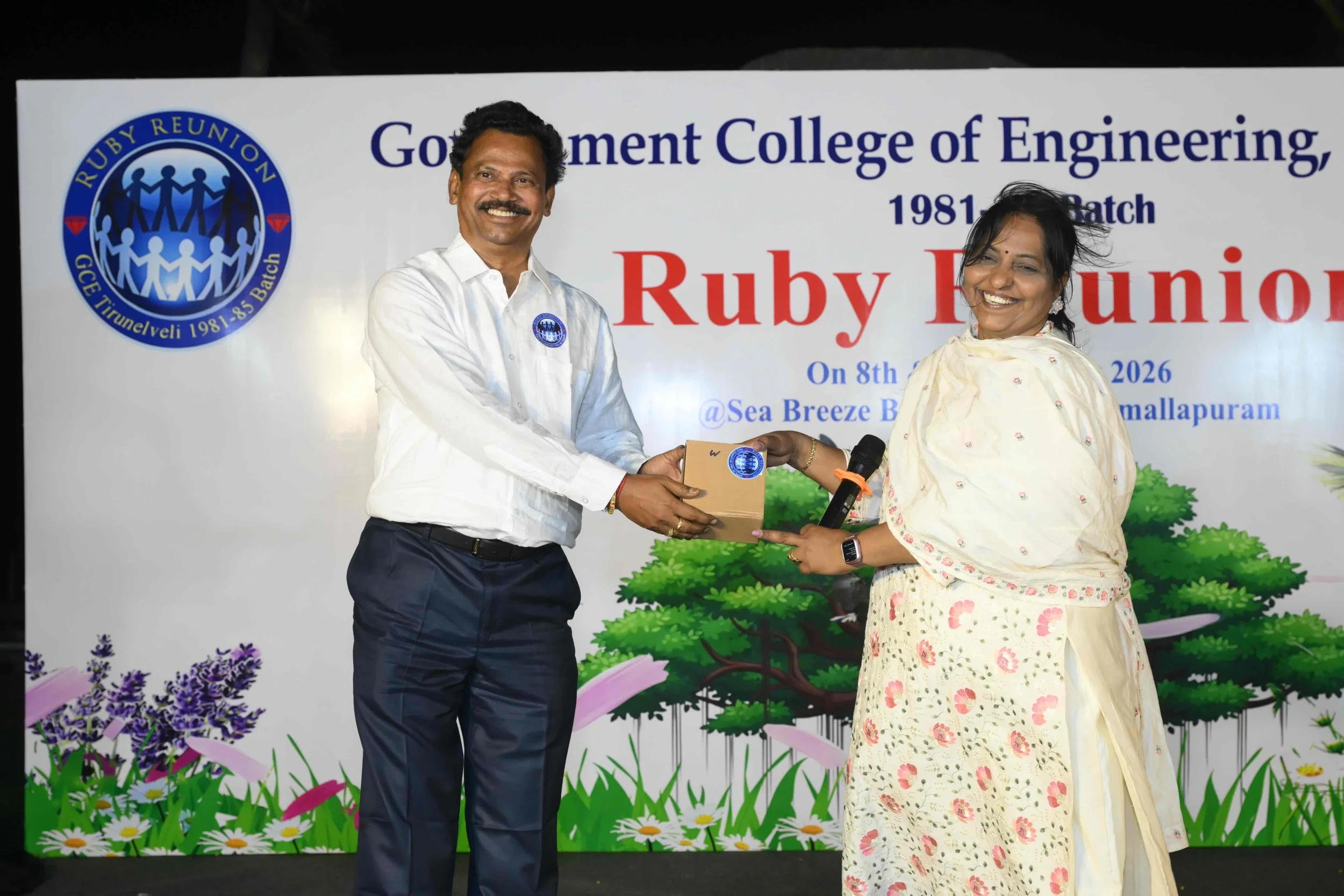 Exchange of love and gift.