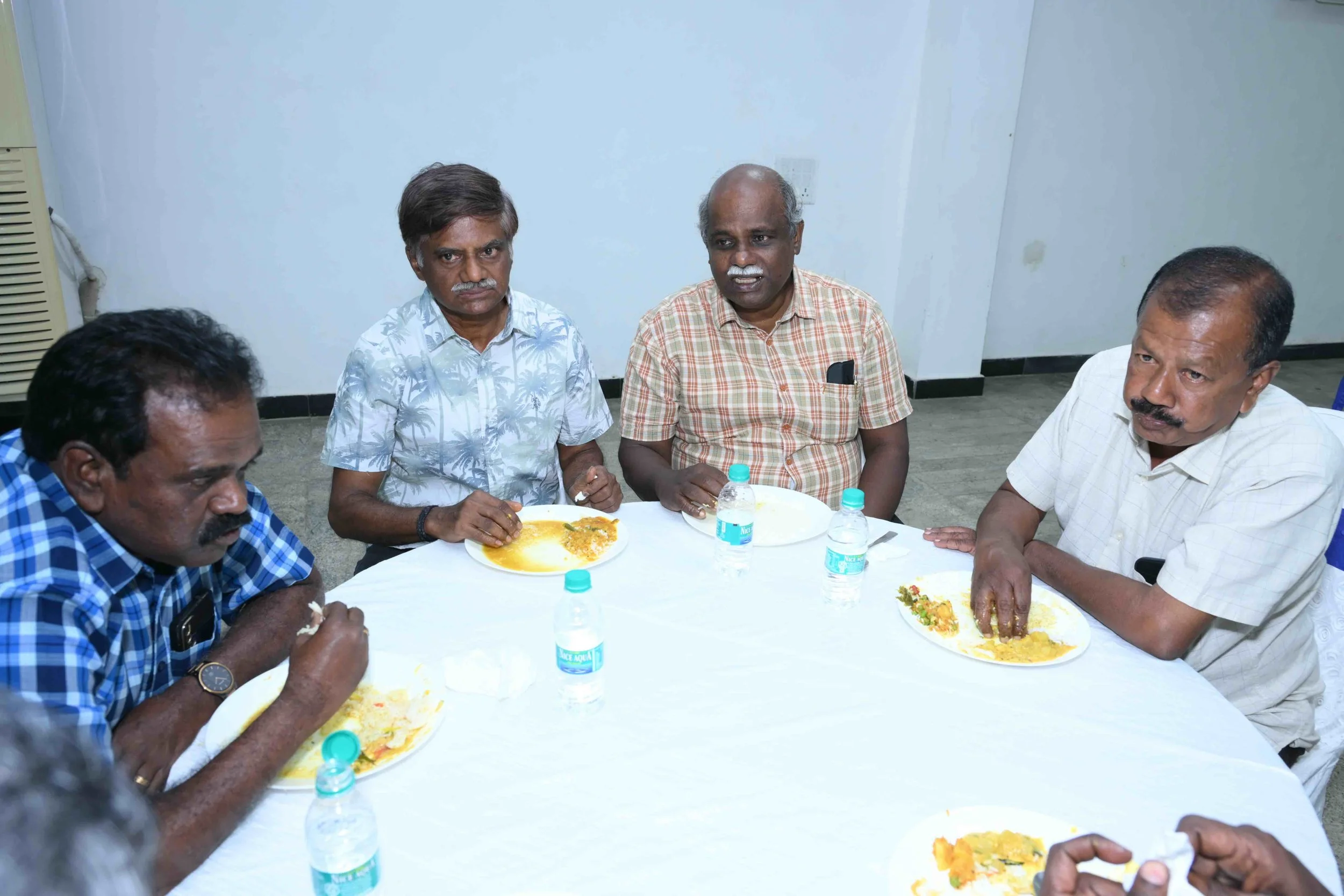 Guna inquires Manix, Kamalesh and Lekshmanan.