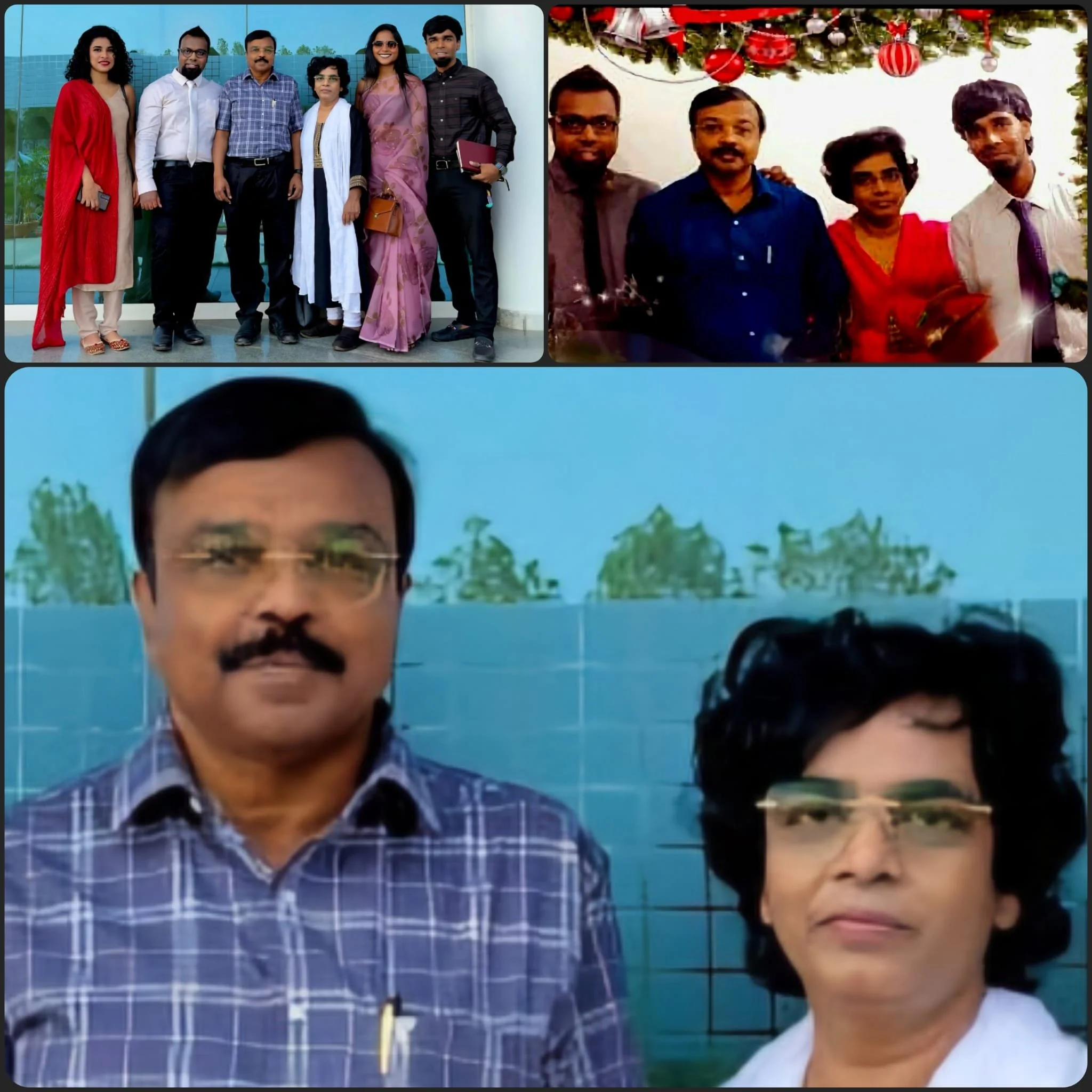 Pal's collage for Paul Russel + Sharon's 36th wedding anniversary on Dec/28/2025.