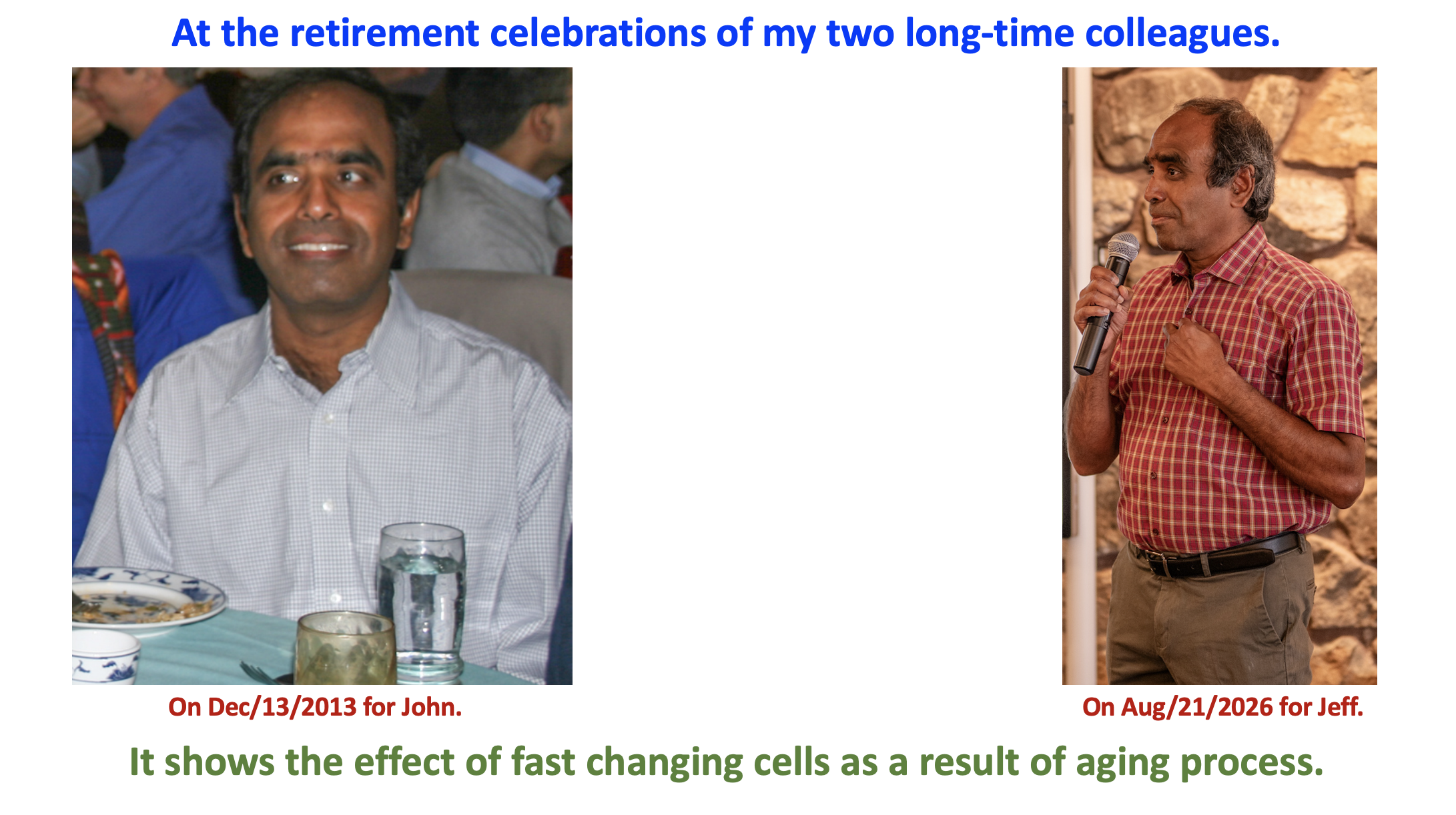 Change is the only constant for Senthil in 2013 and 2025.