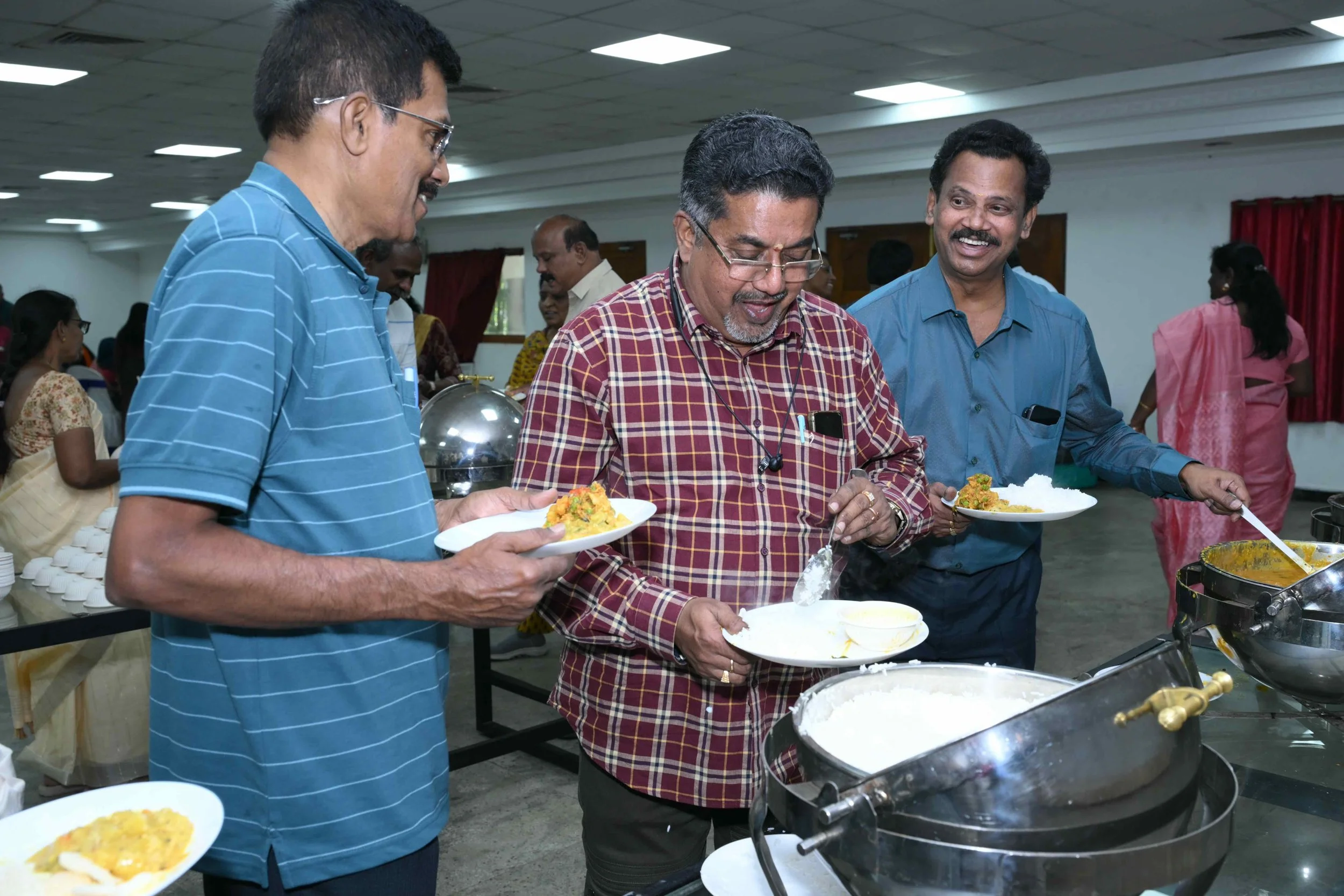 These three can make anything joyful. That includes eating lunch.