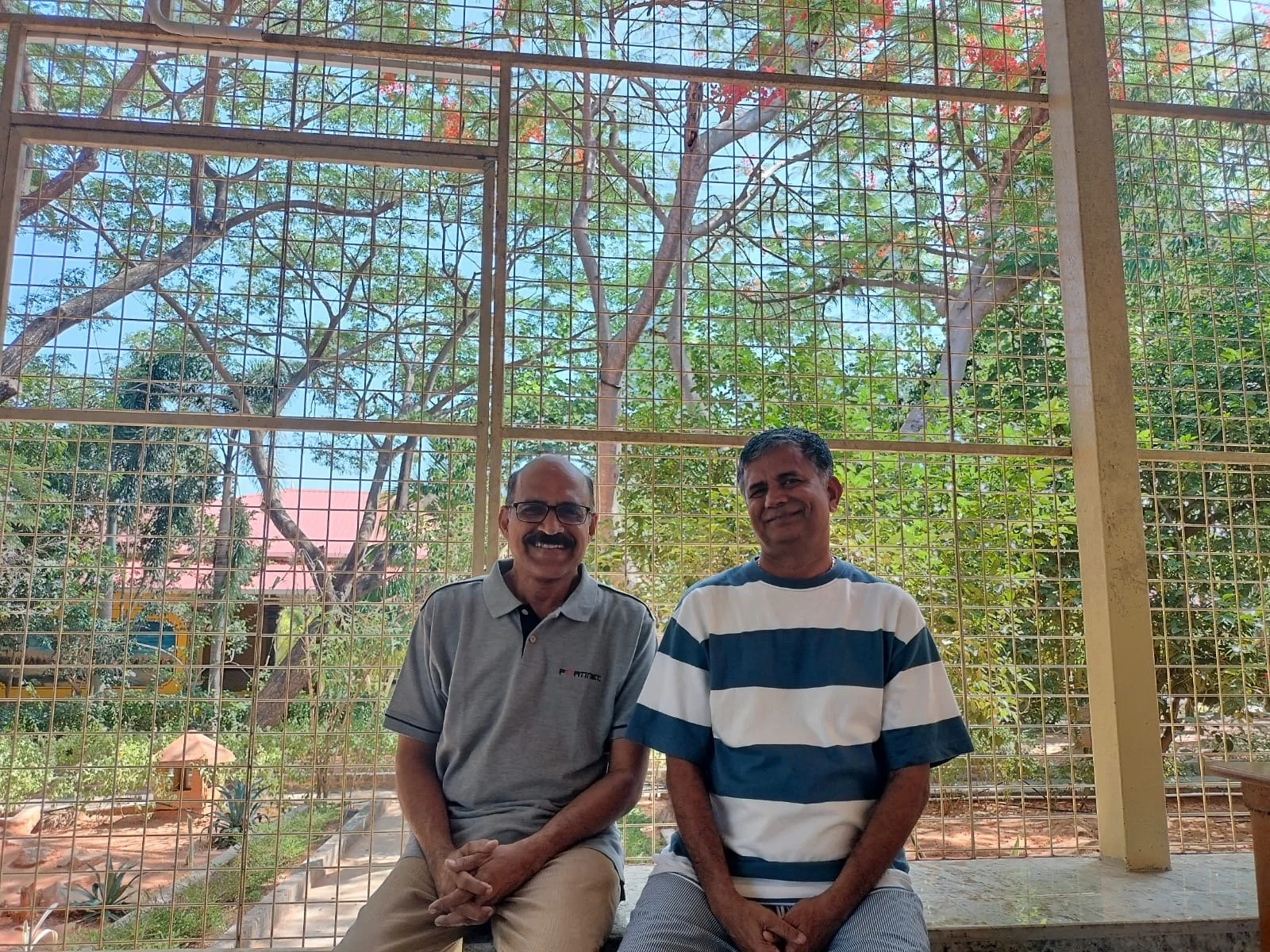 Murugesan at a Yoga Center in Madurai on July/20/2026.