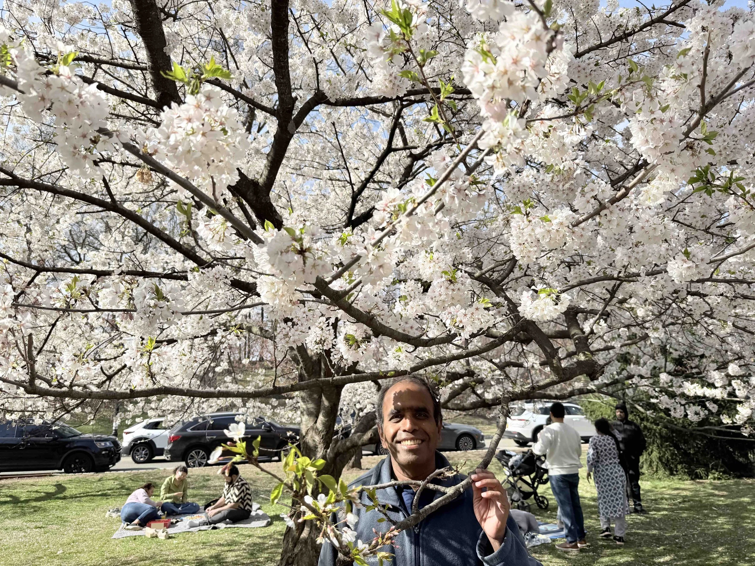 Senthil at Cherry Blossom in Newark, NJ on Apr/10/2026.