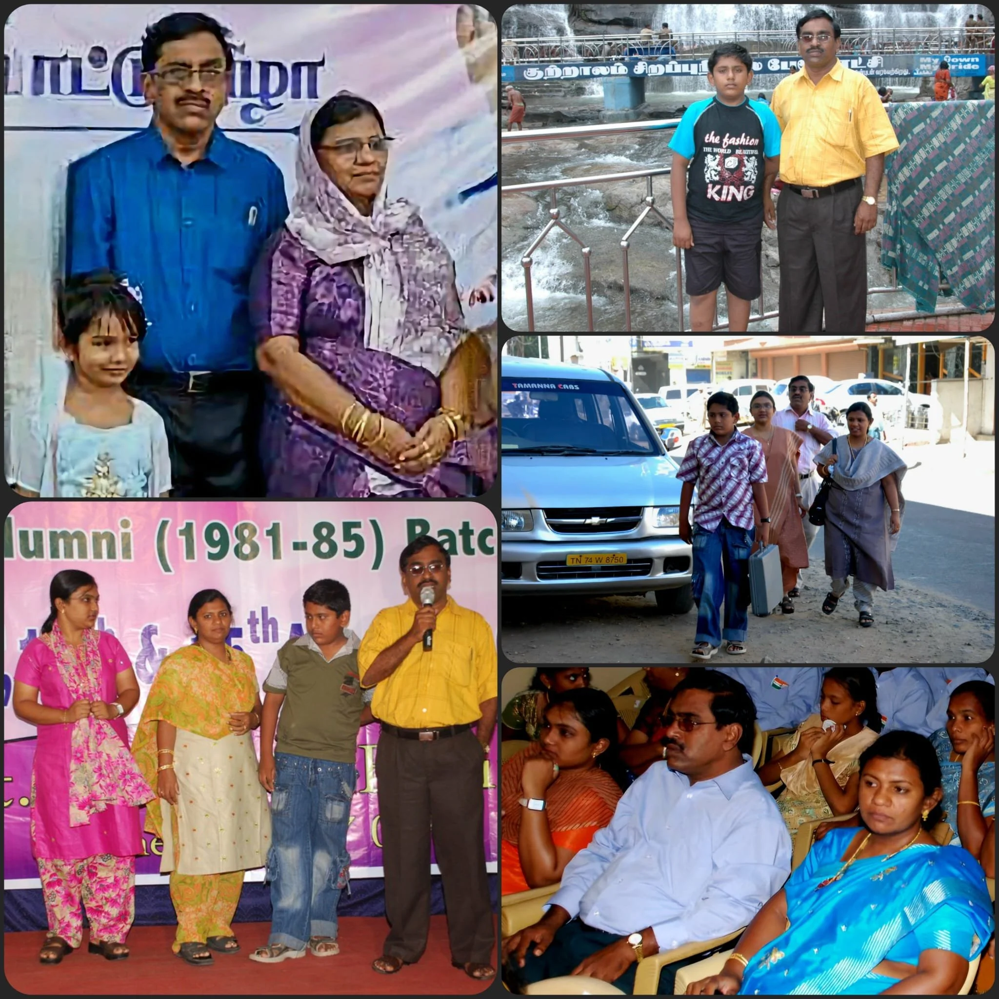 Pal's collage for Kaja + Mumtaz's 35th wedding anniversary on Dec/27/2025.