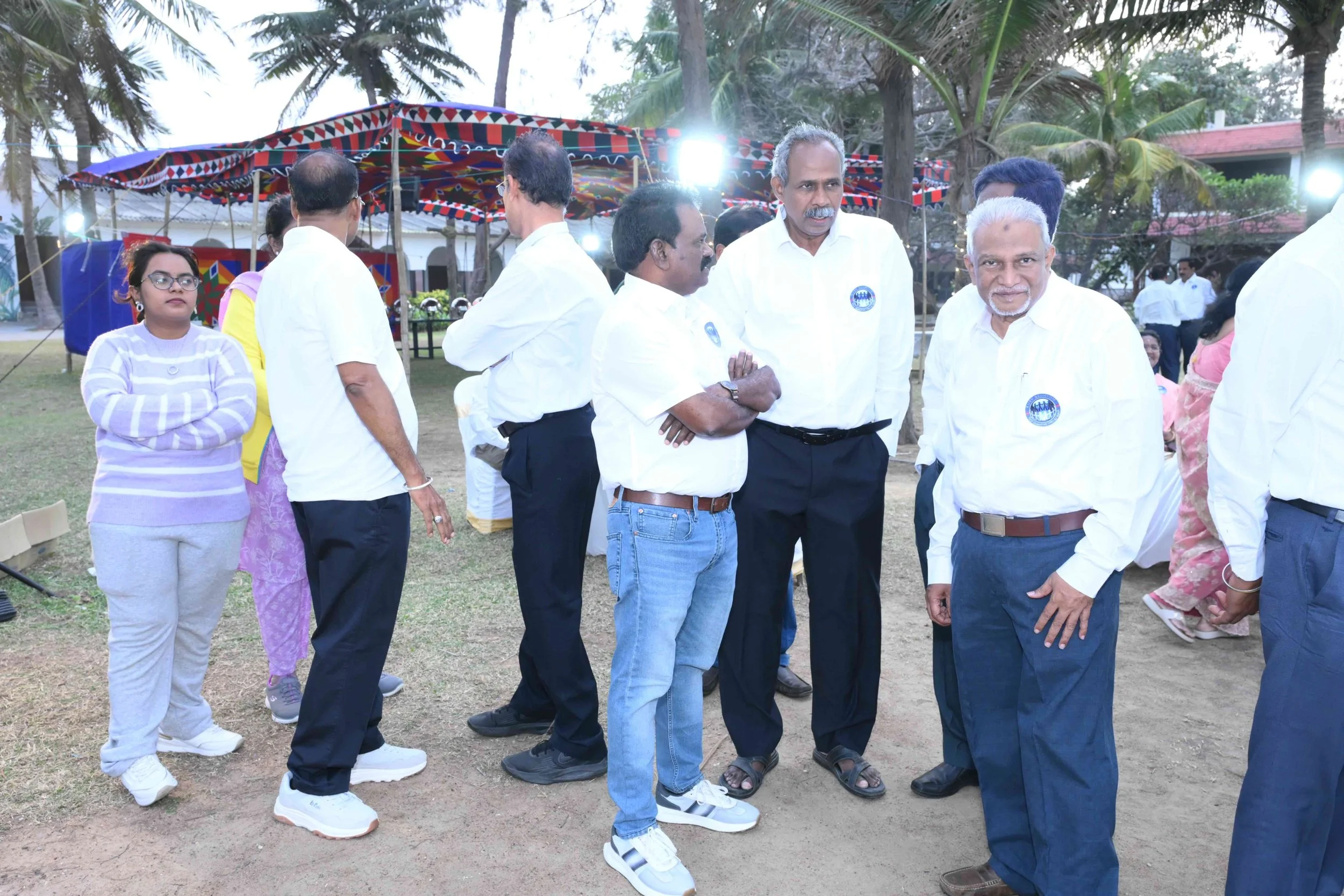 At their age, they can stand idle. But Sekaran's daughter Saidhanya?