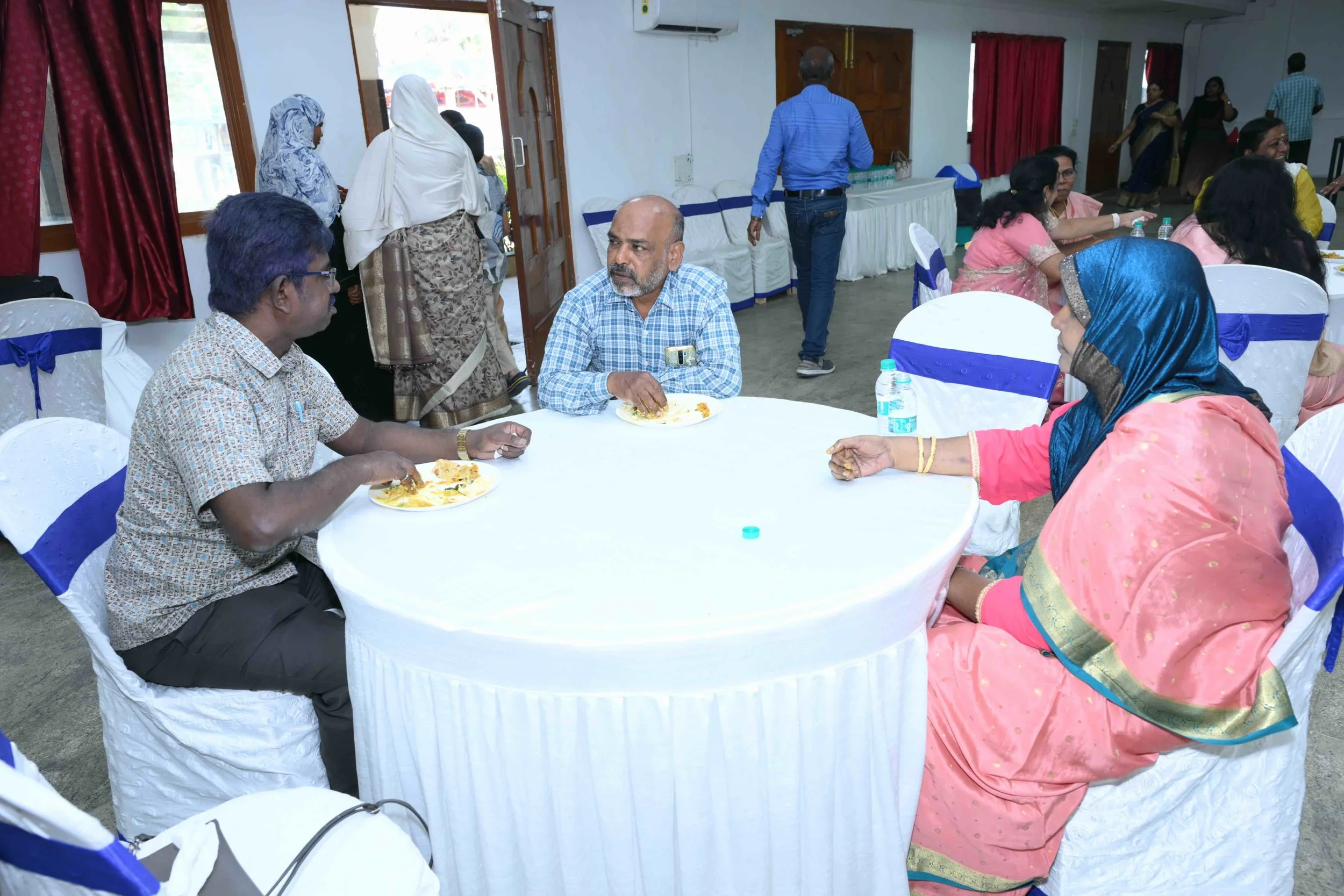 Charles with Umsalmal and family.