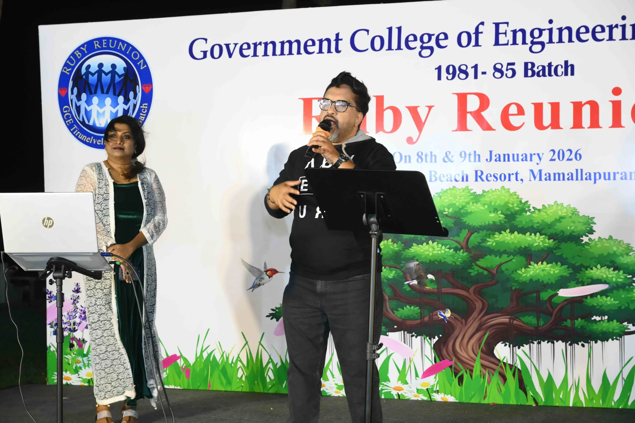 Vinodh Venugopal talking.