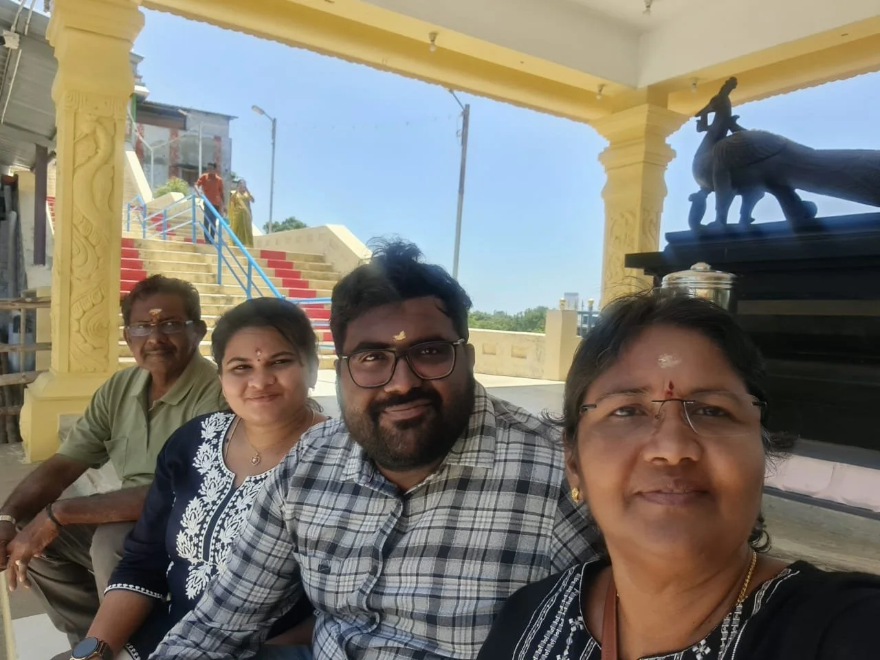 Shanthi's visit to Kanyakumari with her family on Sep/07/2025.