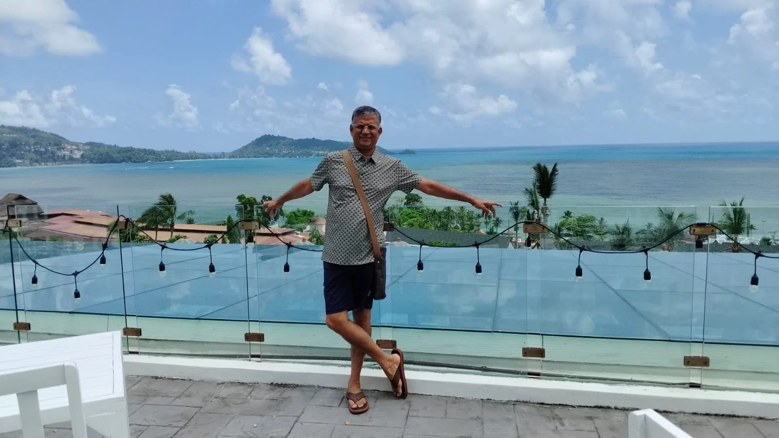 Murugesan in Thailand shores on July/29/2025.