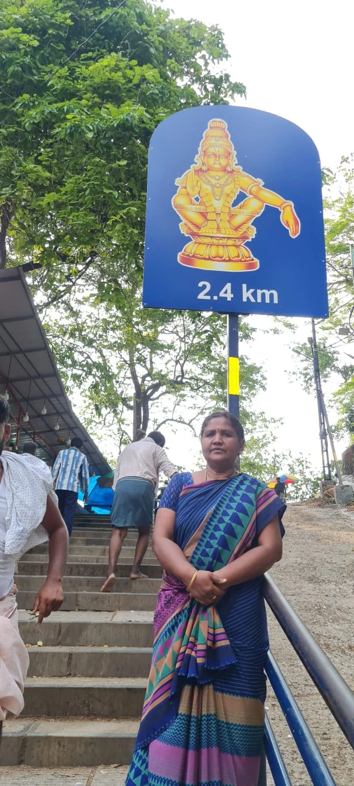 Following 7 pictures are from Shanthi + Pandian's visit to Sabarimalai in early April/2026.