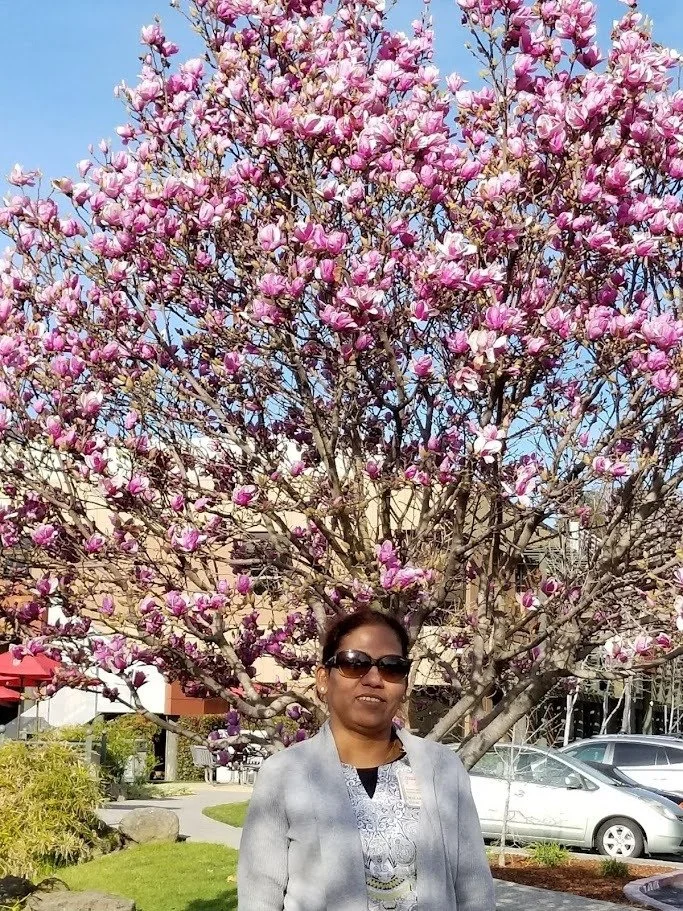 MalarK shared this picture in front of Cherry Blossom on Apr/09/2026.