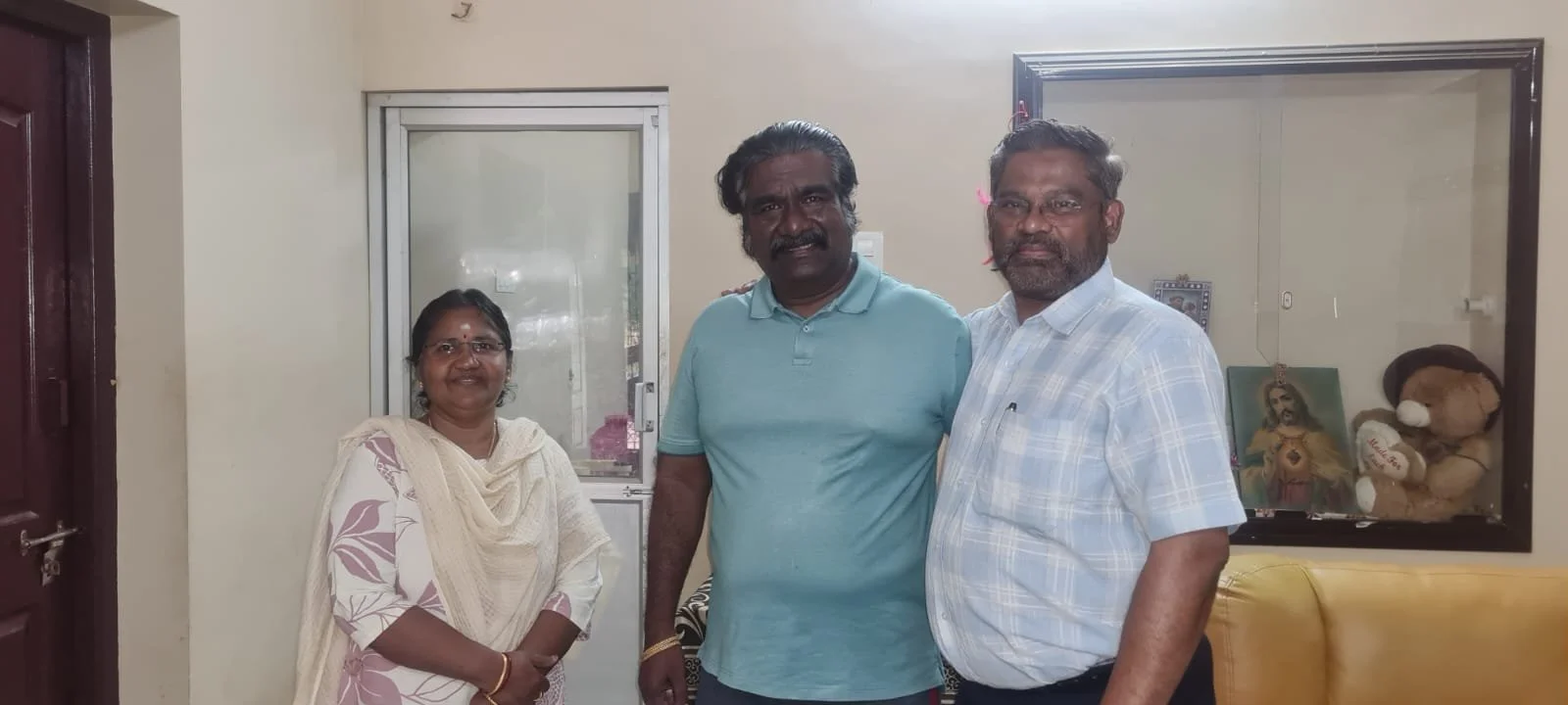 AJ, Prakash and Shanthi in Nellai on Sep/27/2025.
