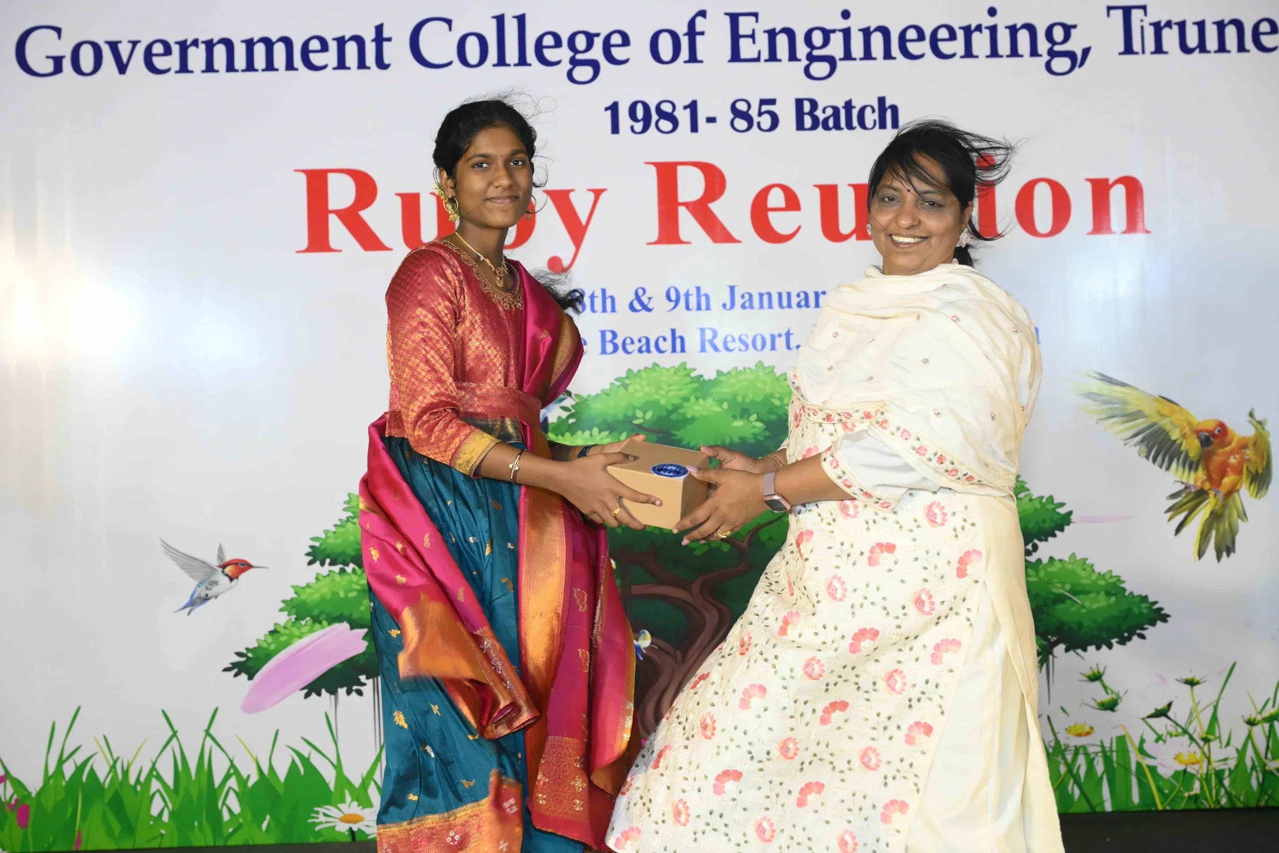 Exchange of love and gift.