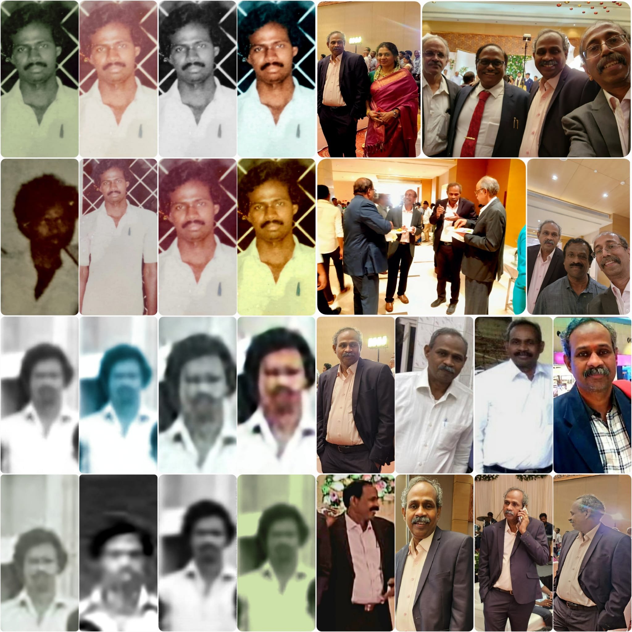 Pal's collage for Packirisamy's 65th birthday on May/08/2025.