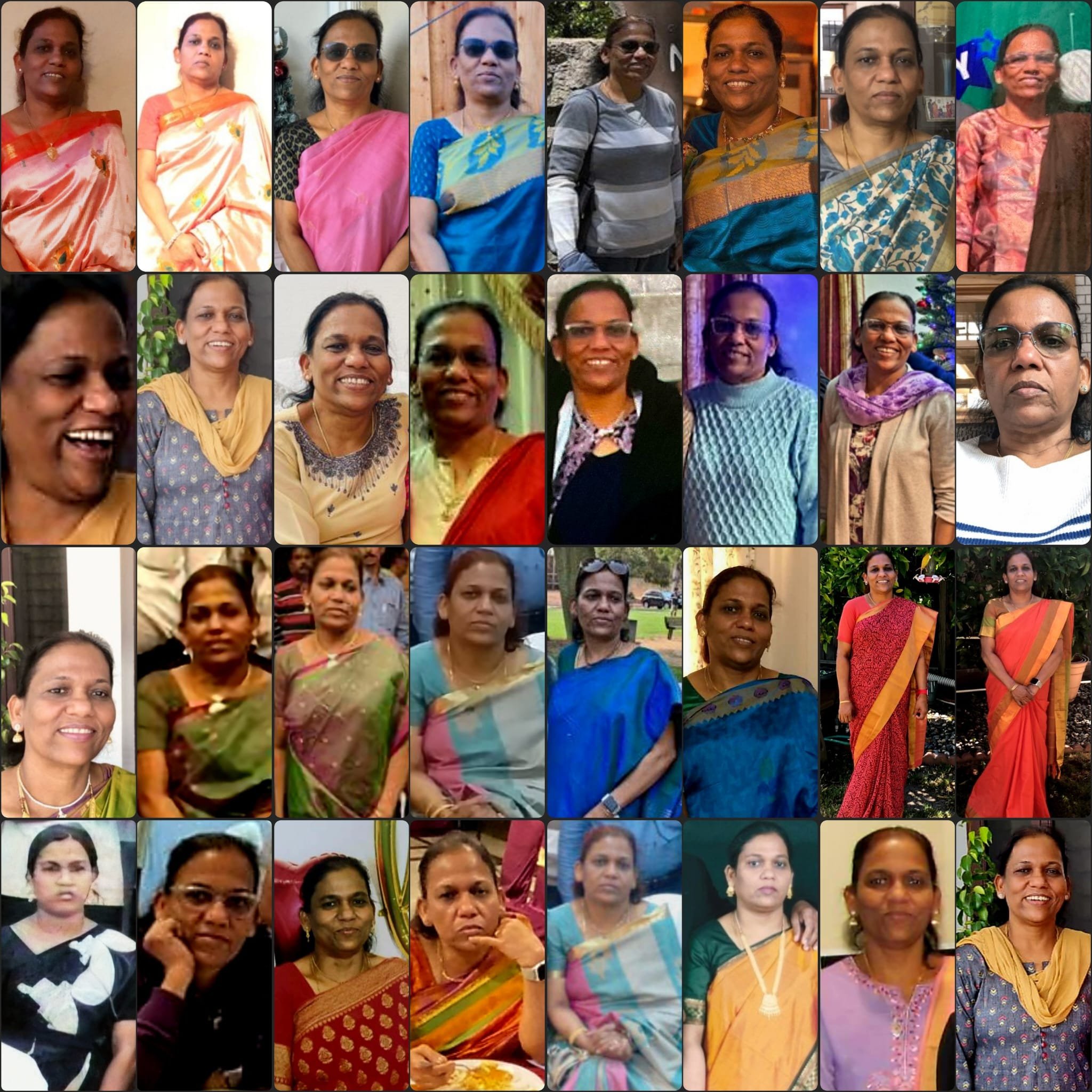 Pal's collage for Malarkodi's 62nd birthday on Nov/25/2025.