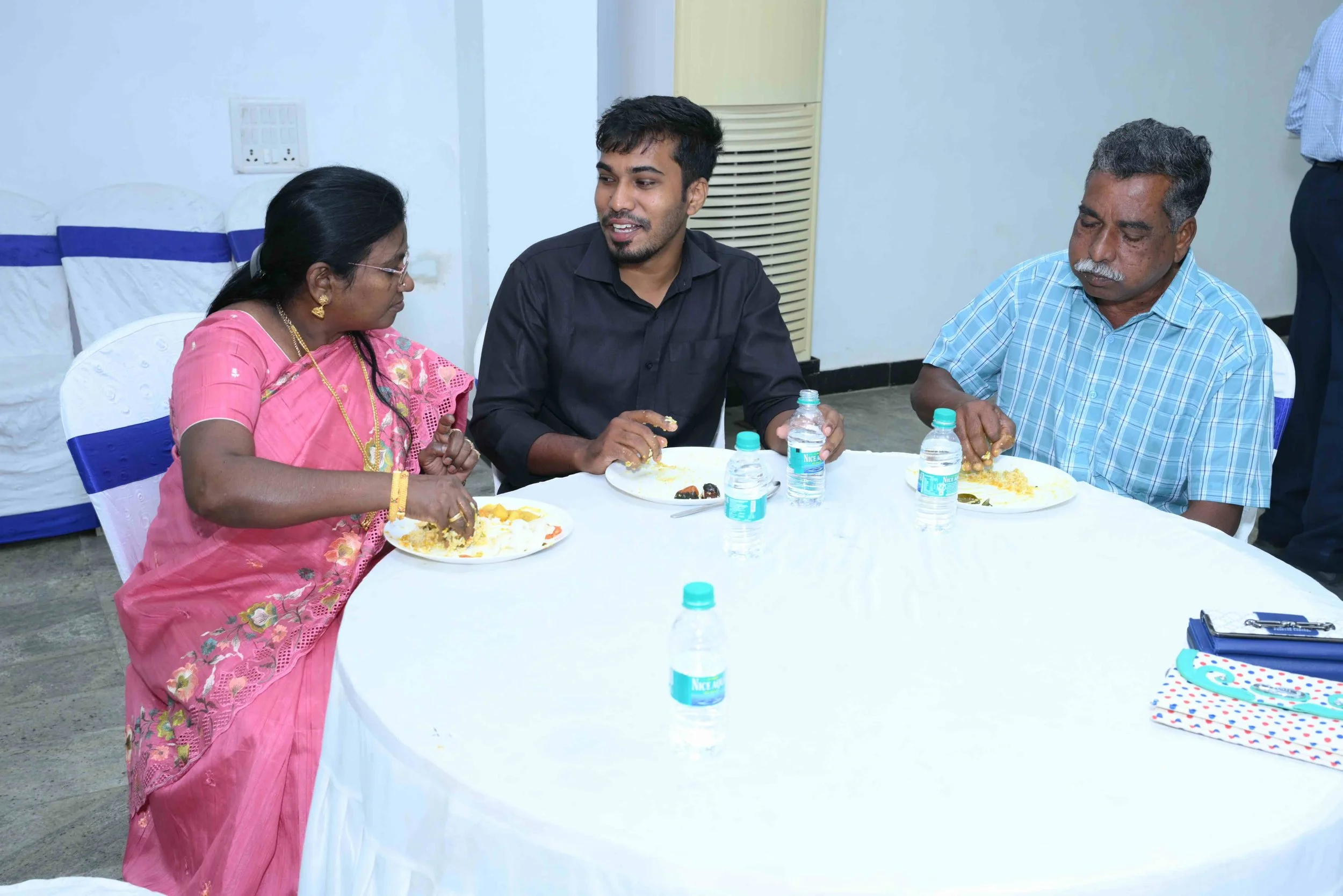 Kalarani Gunasekar is having a moment with Michael and his son Frank.