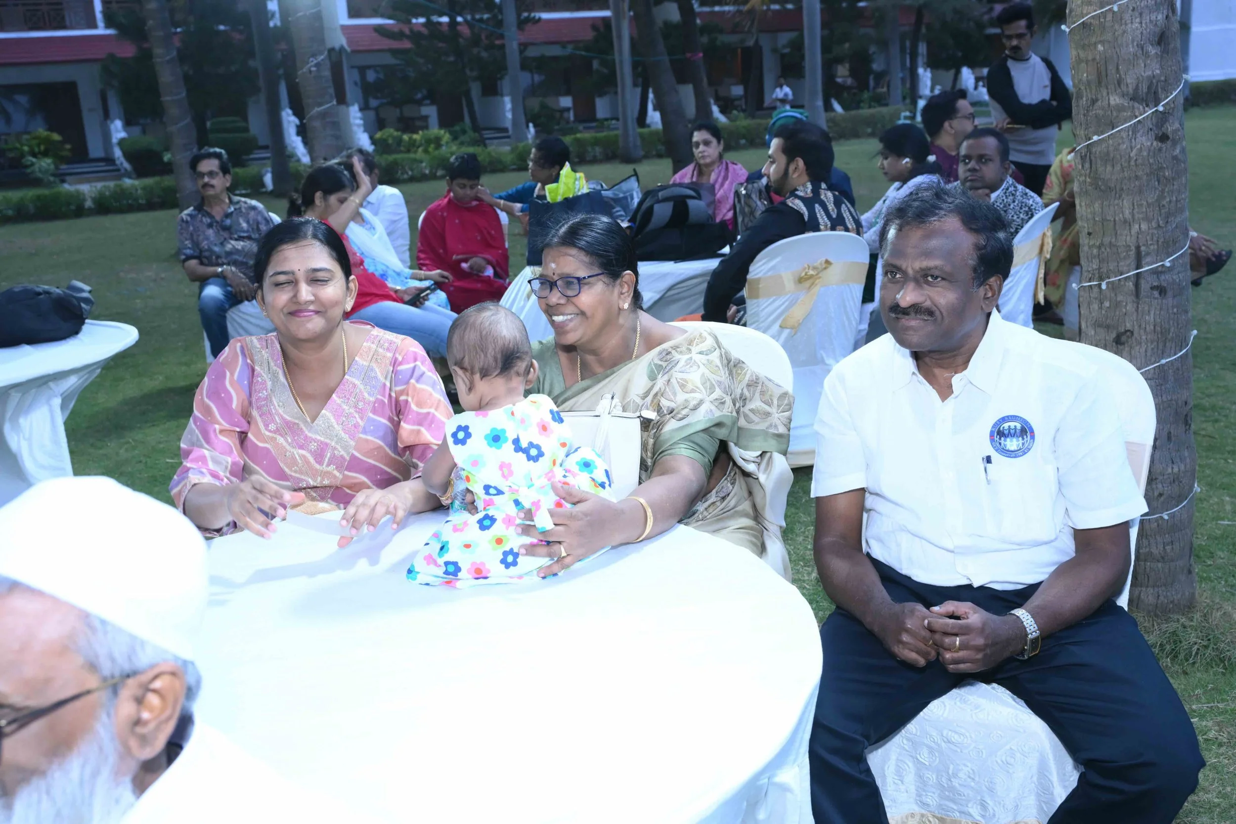 Parthasarathy is proud of his family.