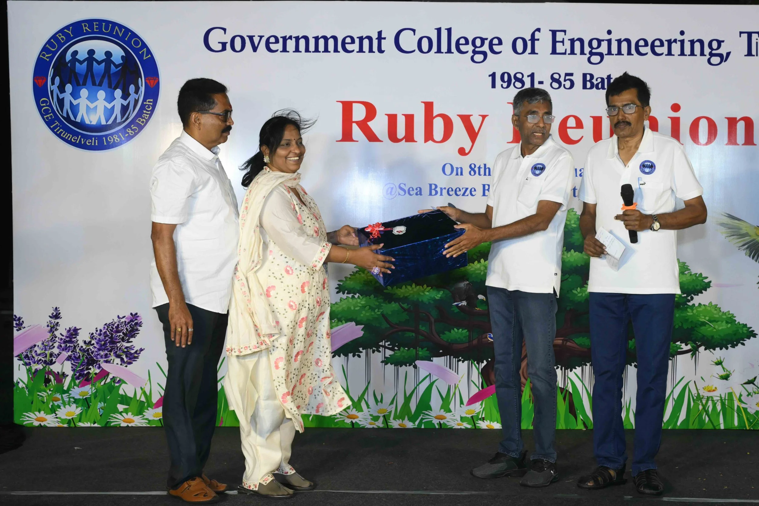 Gift to the Golden Lady.