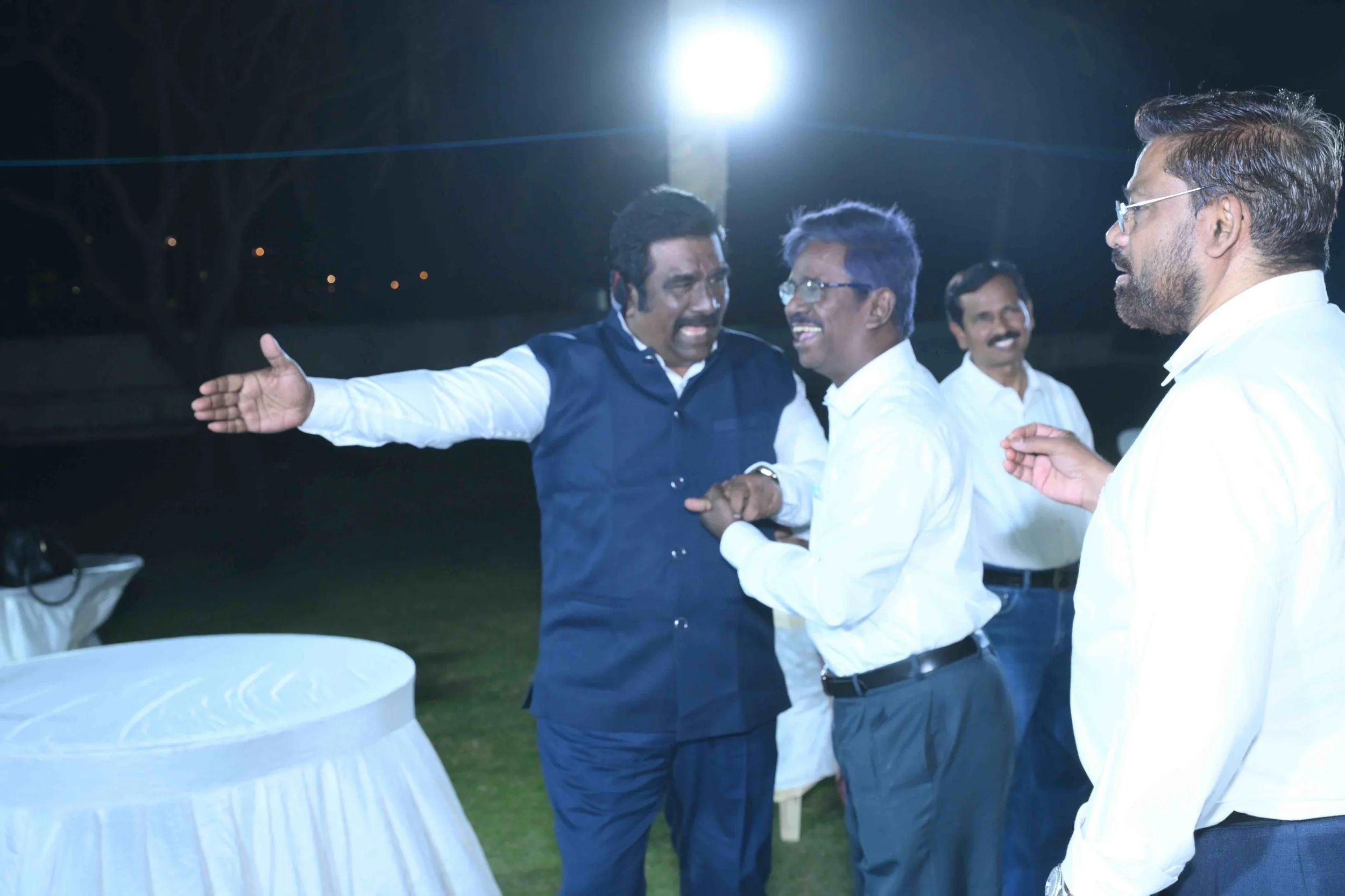 Charles wants to dance.