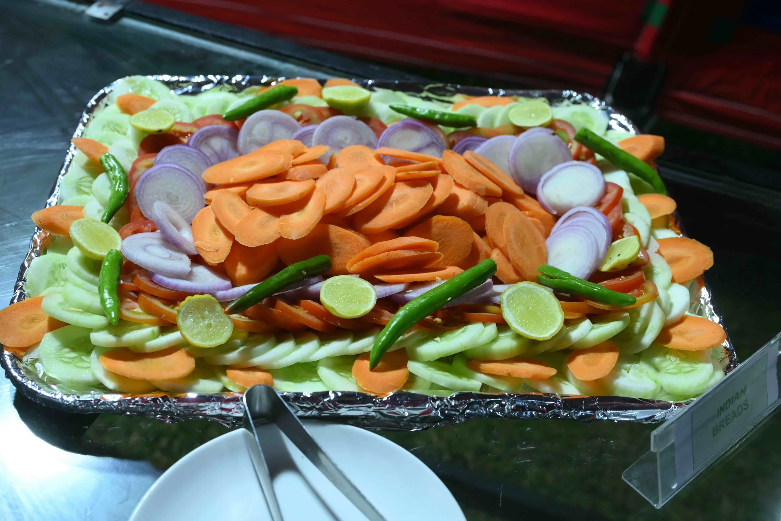 Yummy salad waiting.