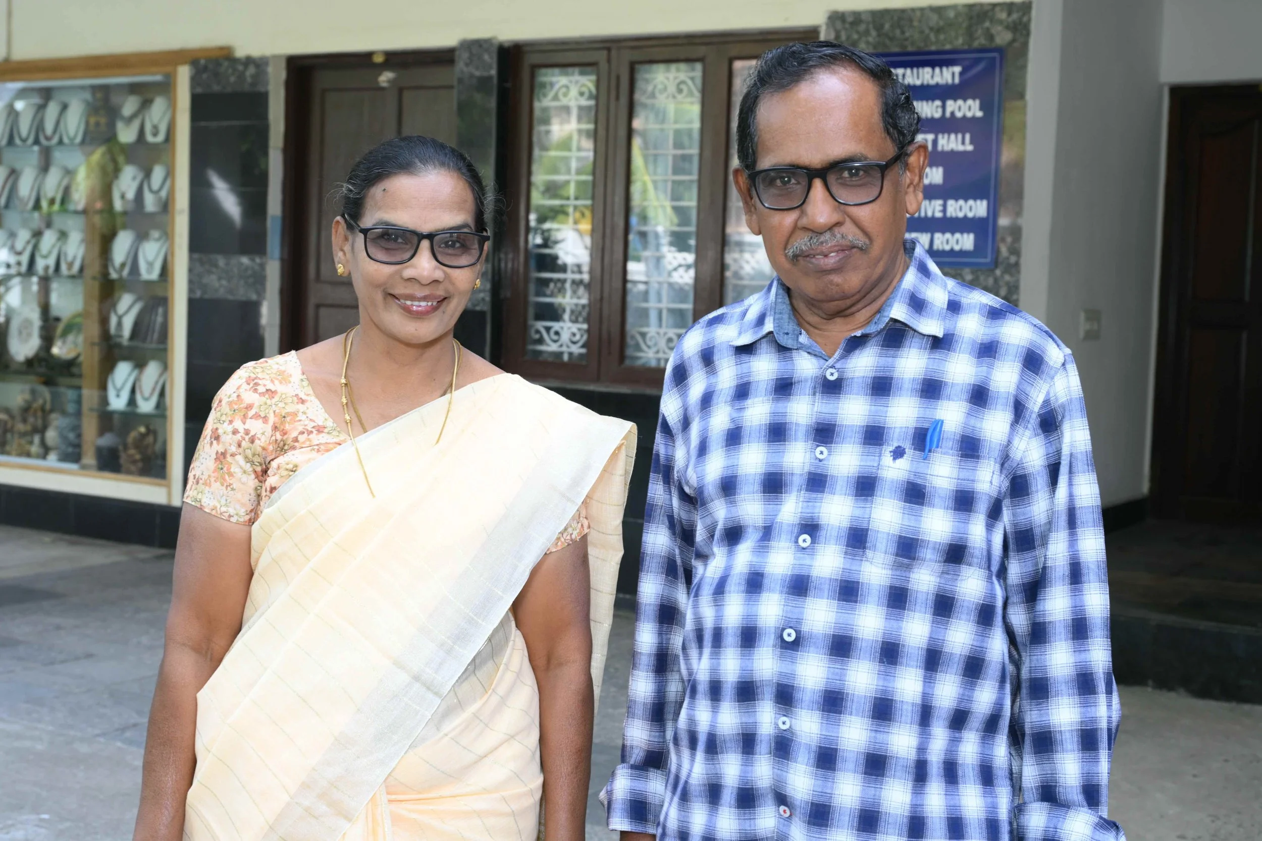 Amazing couple from Sivakasi. (Jag and Rachel Usharani)