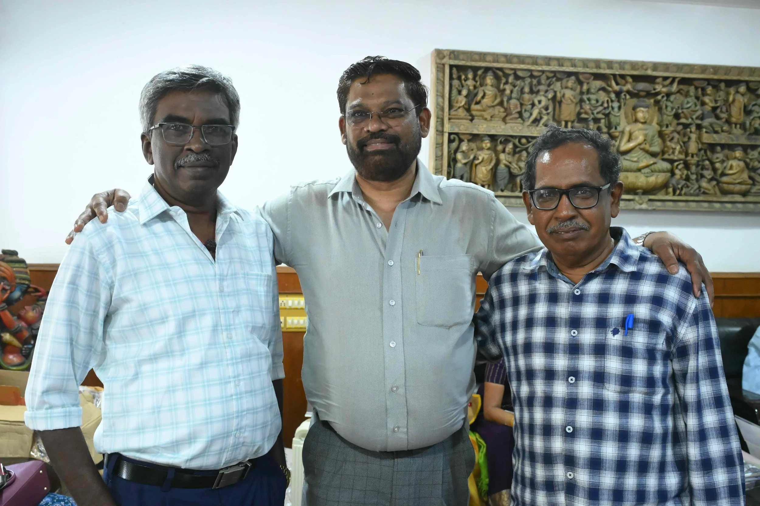 That is it friends. Live well now. A.J tells Sivasubramanian and Jegadheesan.