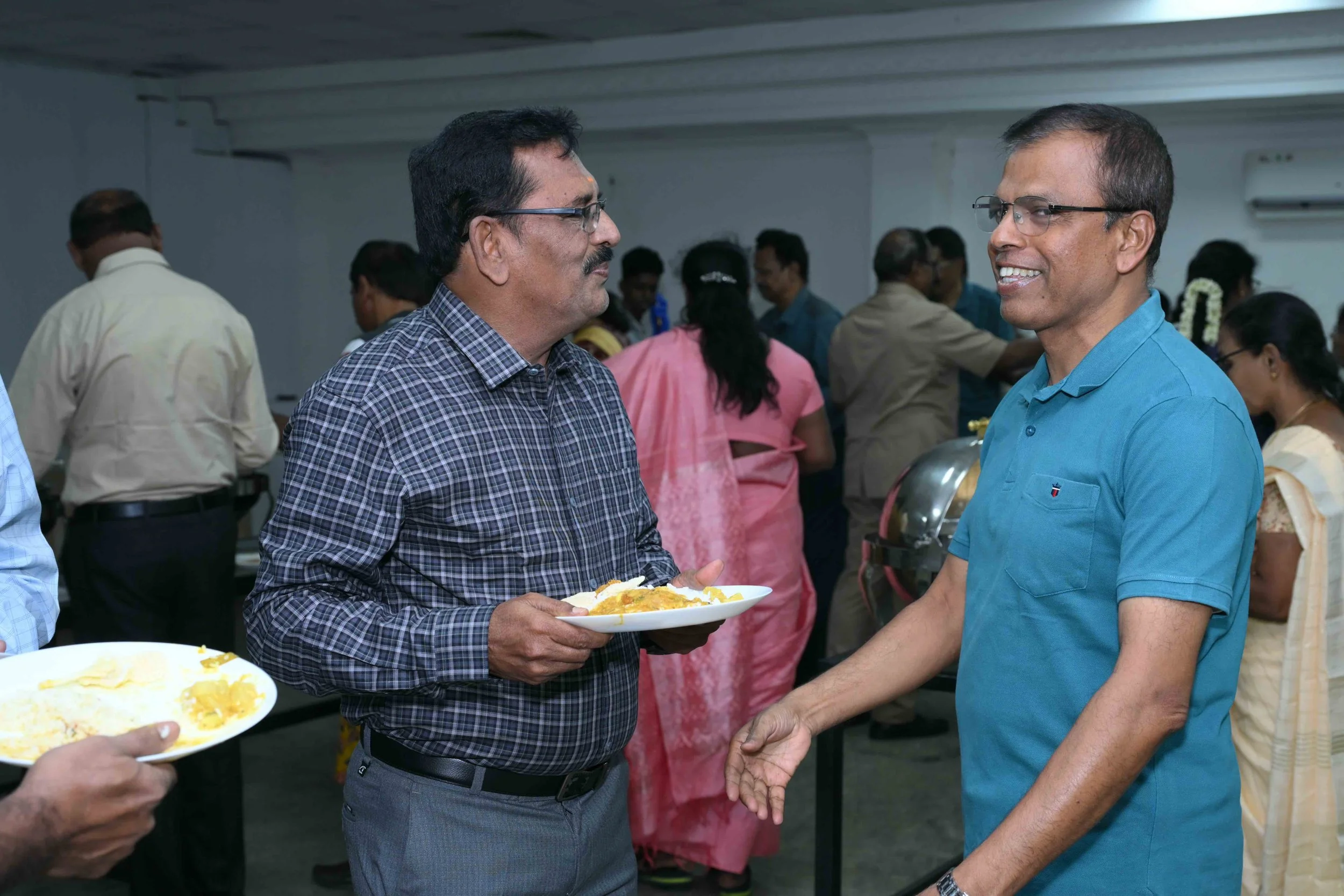 Thanvamani is amazed at something Johnson said.