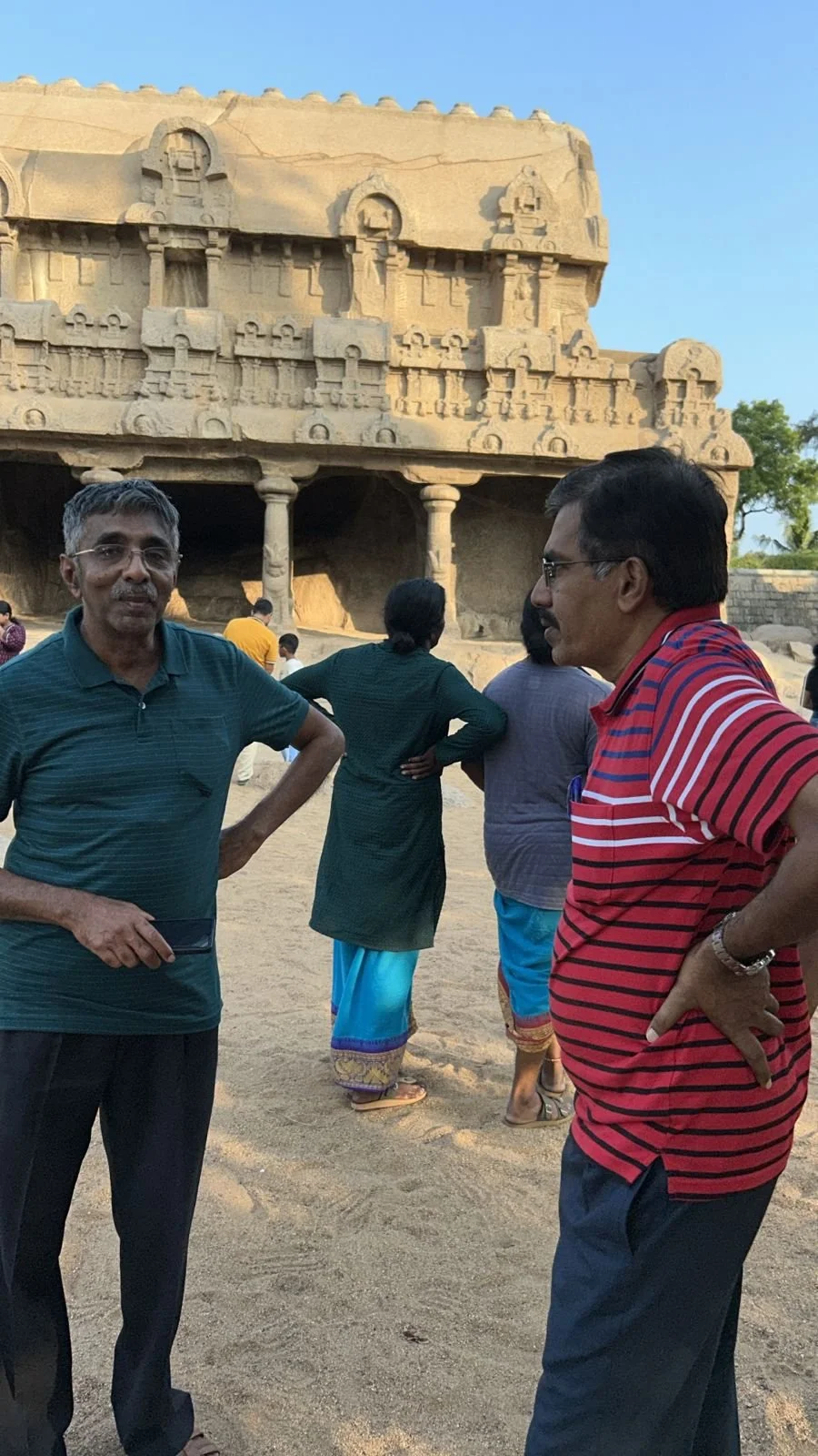 They made a site visit to Mahabalipuram on Oct/07/2025.