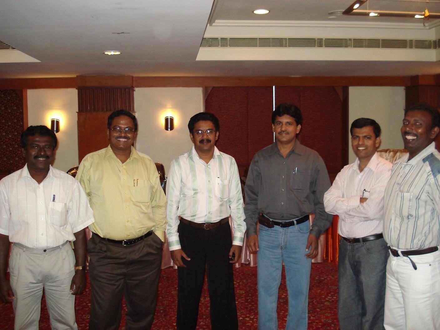 Time to rejoice for Partha, Rajasekar, Manicks, Sankarraman, Johnson, Velmurugan,