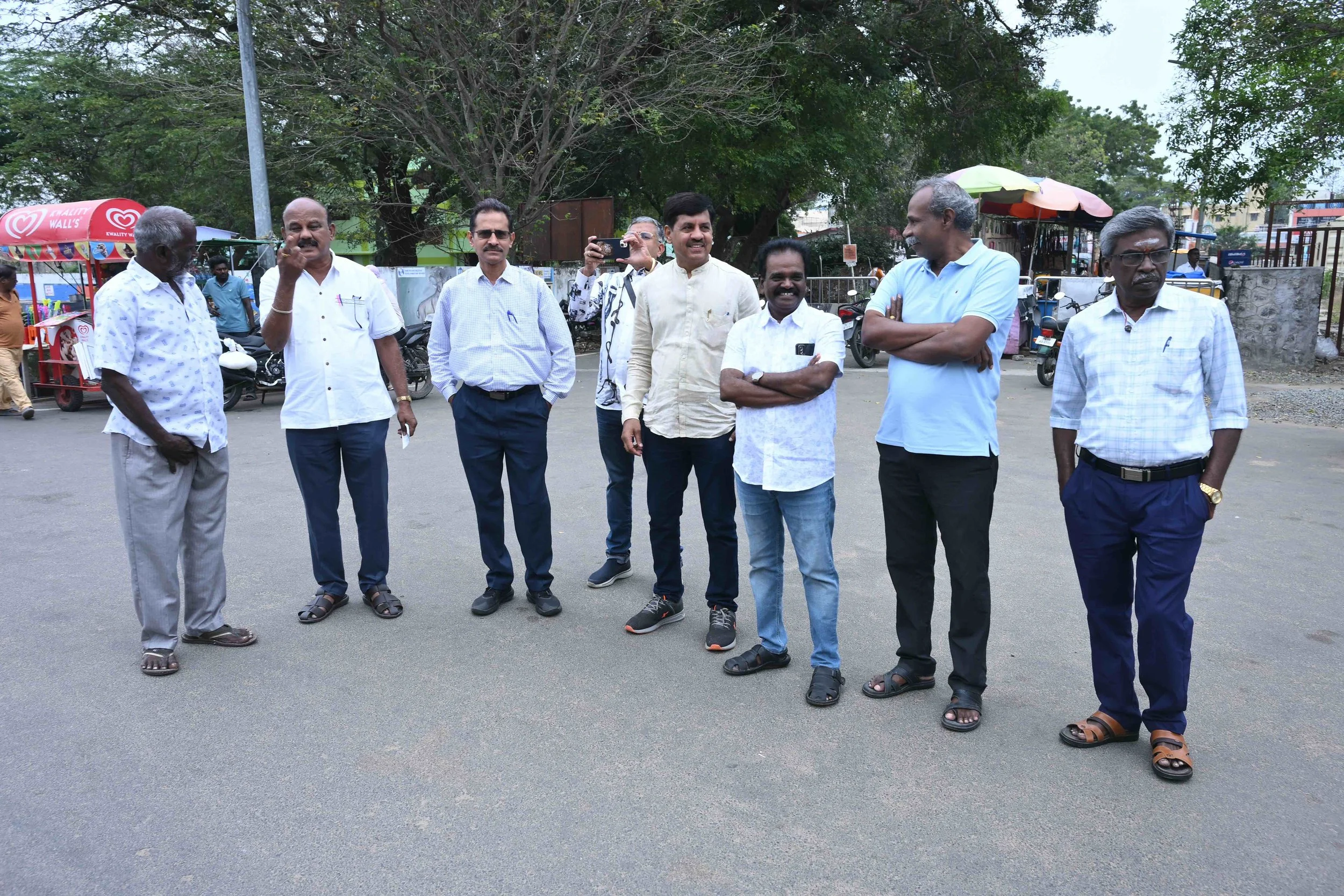 Who are they talking to?